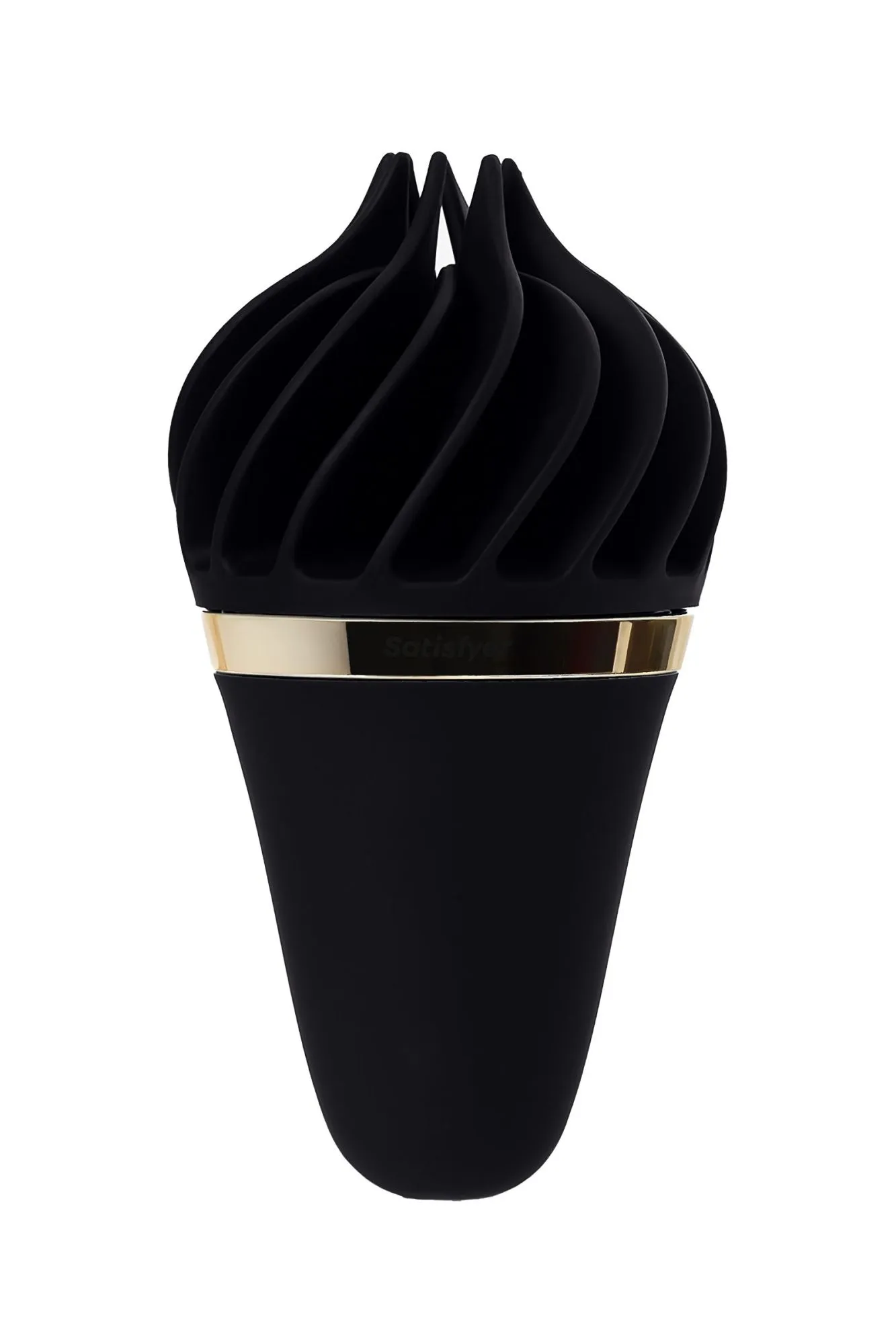 вибромассажер satisfyer layons sweet treat, силикон, черный, 10,4 см. в Новом Уренгое