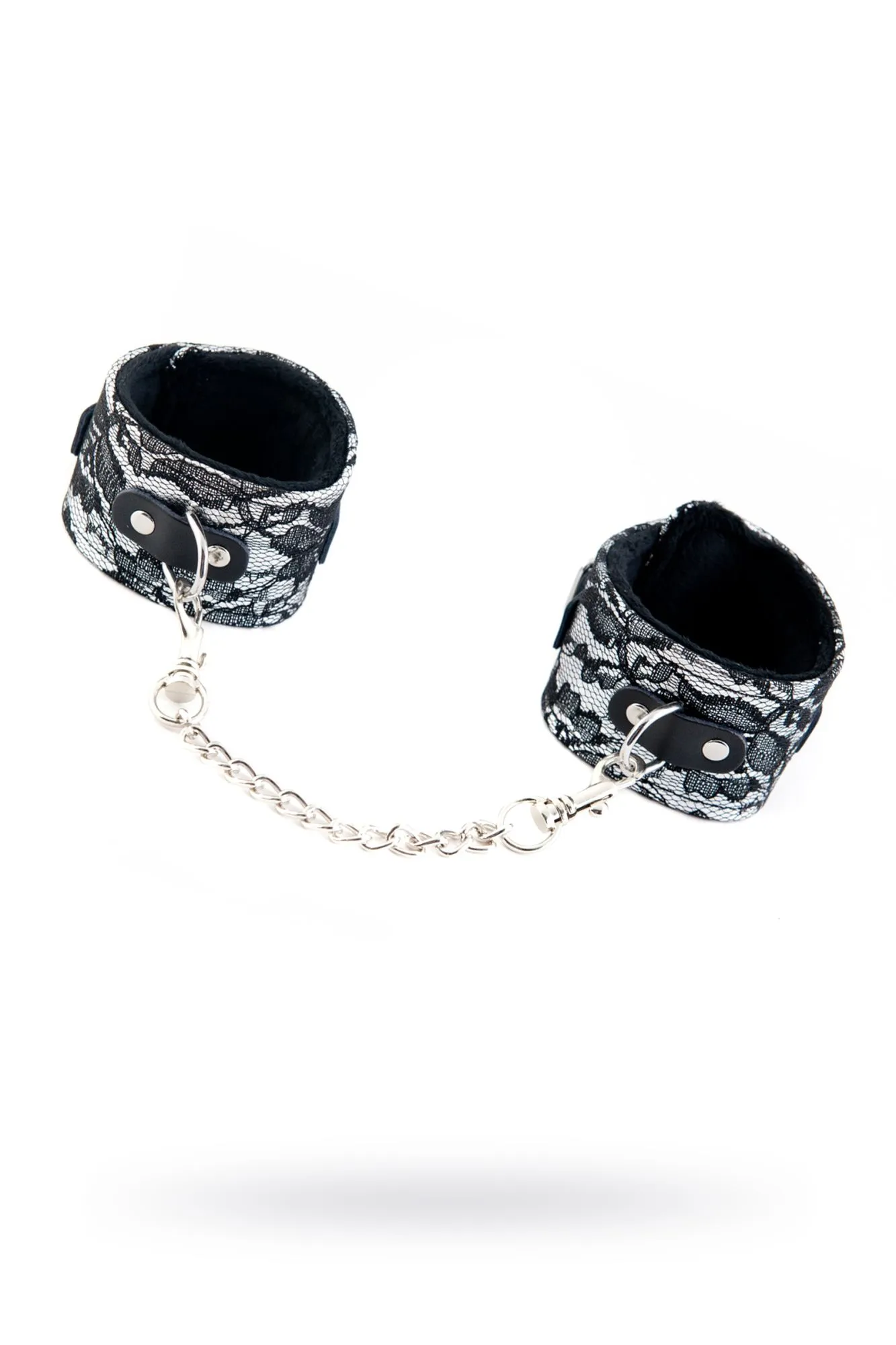 кружевные поножи toyfa marcus, серебристый, 46 см. в Новом Уренгое