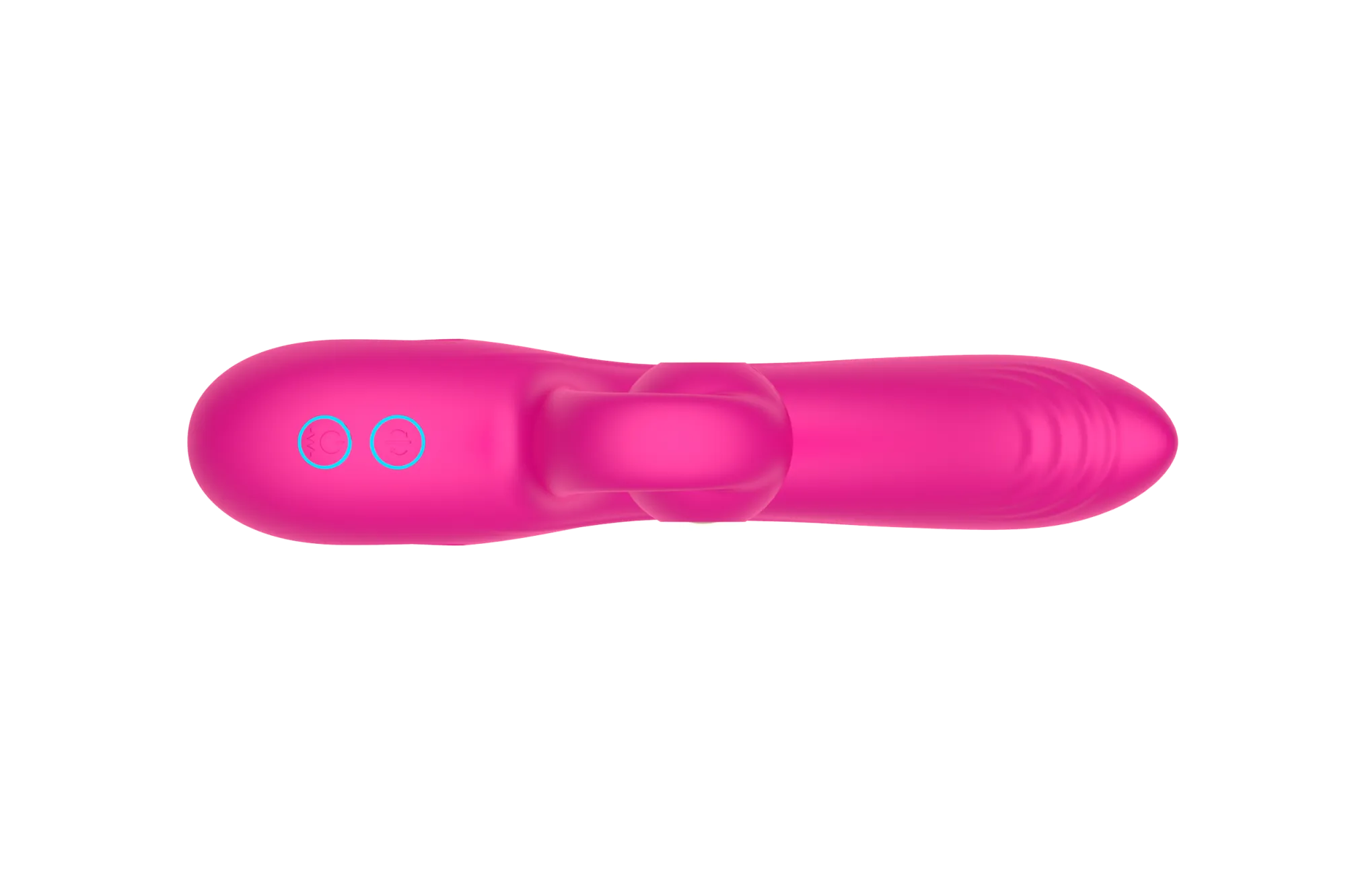 силиконовый вибратор-кролик с функцией вращения sw3052-hot-pink в Новом Уренгое