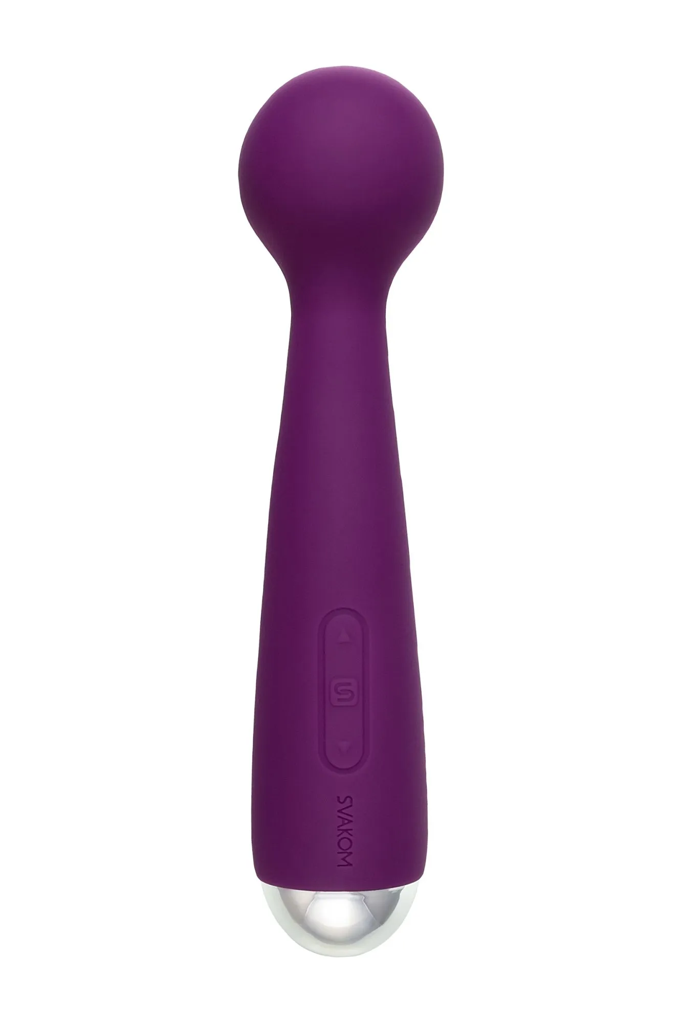 мини-вибратор svakom mini emma, силикон, фиолетовый, 16,5 см в Новом Уренгое