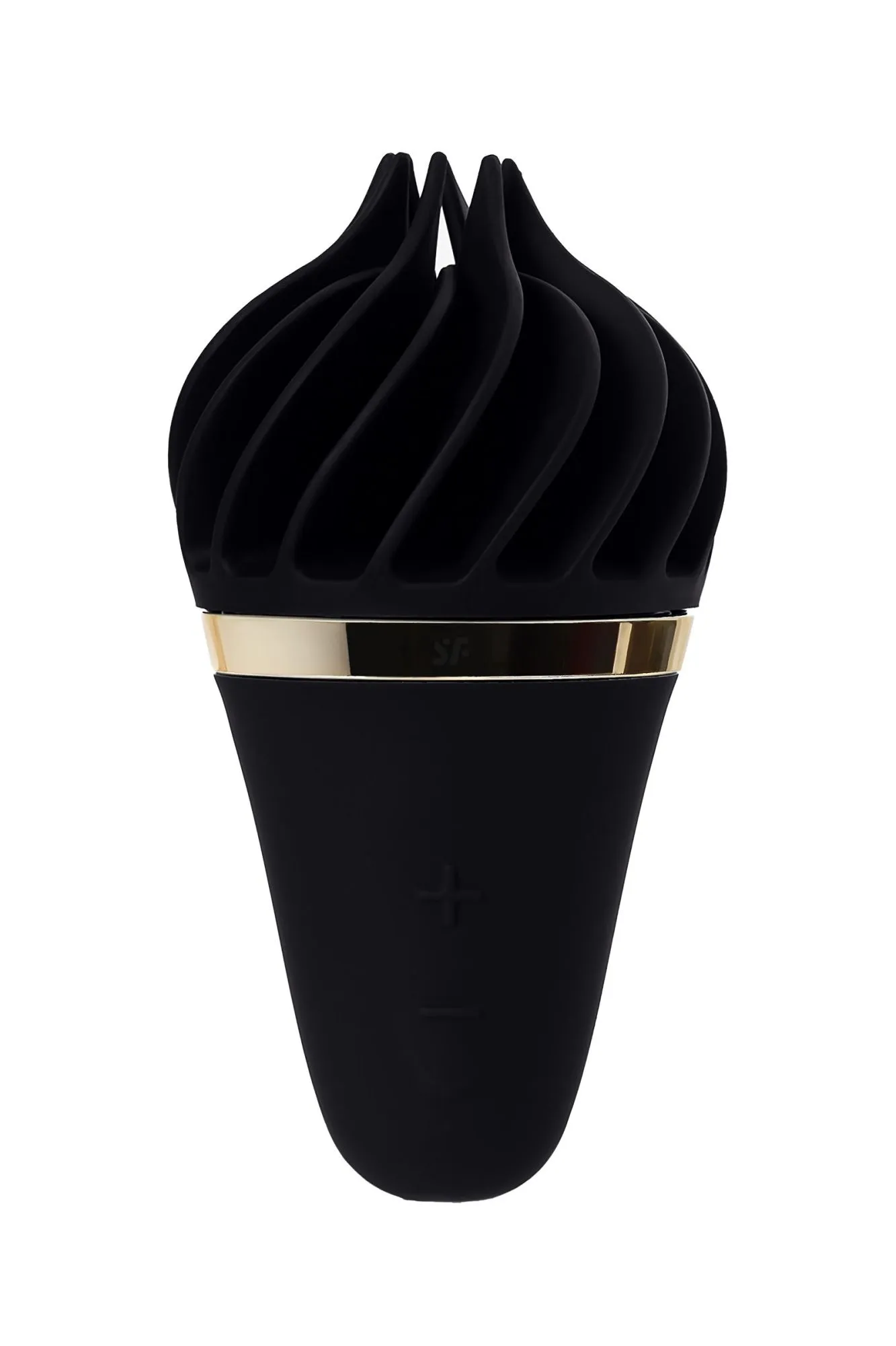 вибромассажер satisfyer layons sweet treat, силикон, черный, 10,4 см. в Новом Уренгое