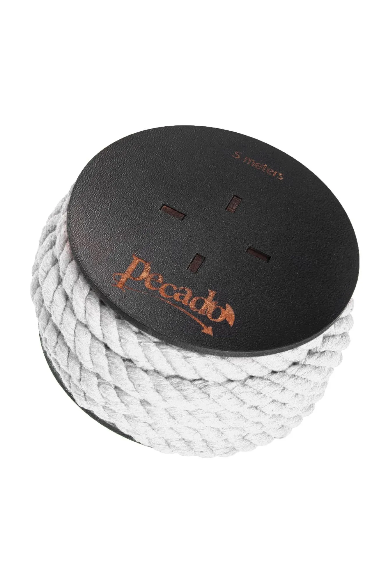веревка для шибари pecado bdsm, на катушке, хлопок, белая, 5 м в Новом Уренгое