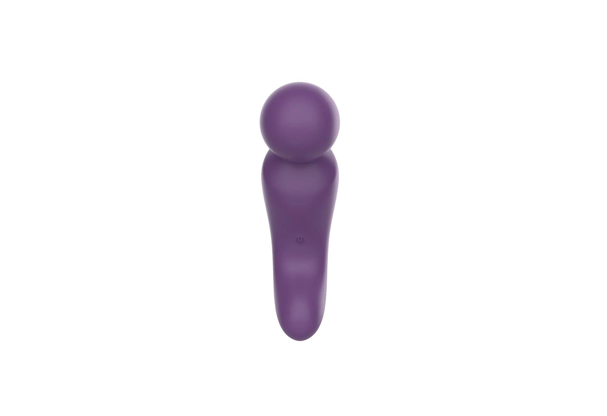 вибратор- вонд с изогнутым корпусом secwell sw24125-purple в Новом Уренгое