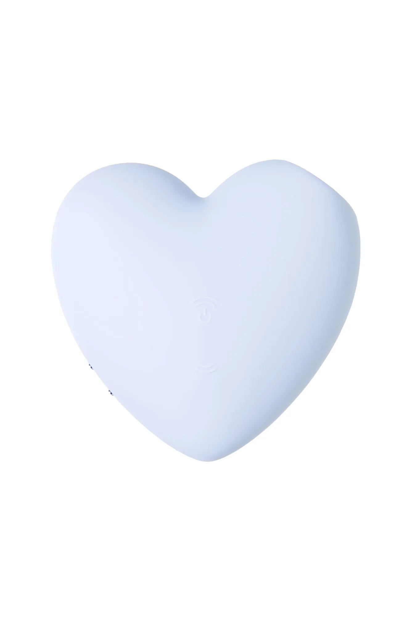 вакуум-волновой бесконтактный стимулятор клитора satisfyer cutie heart, силикон, голубой, 7,55 см в Новом Уренгое