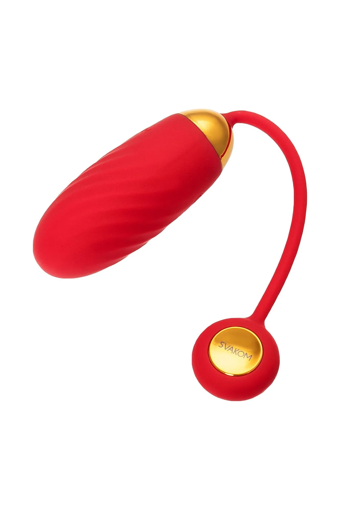 виброяйцо svakom ella neo на ду, с приложением, силикон, красное в Новом Уренгое