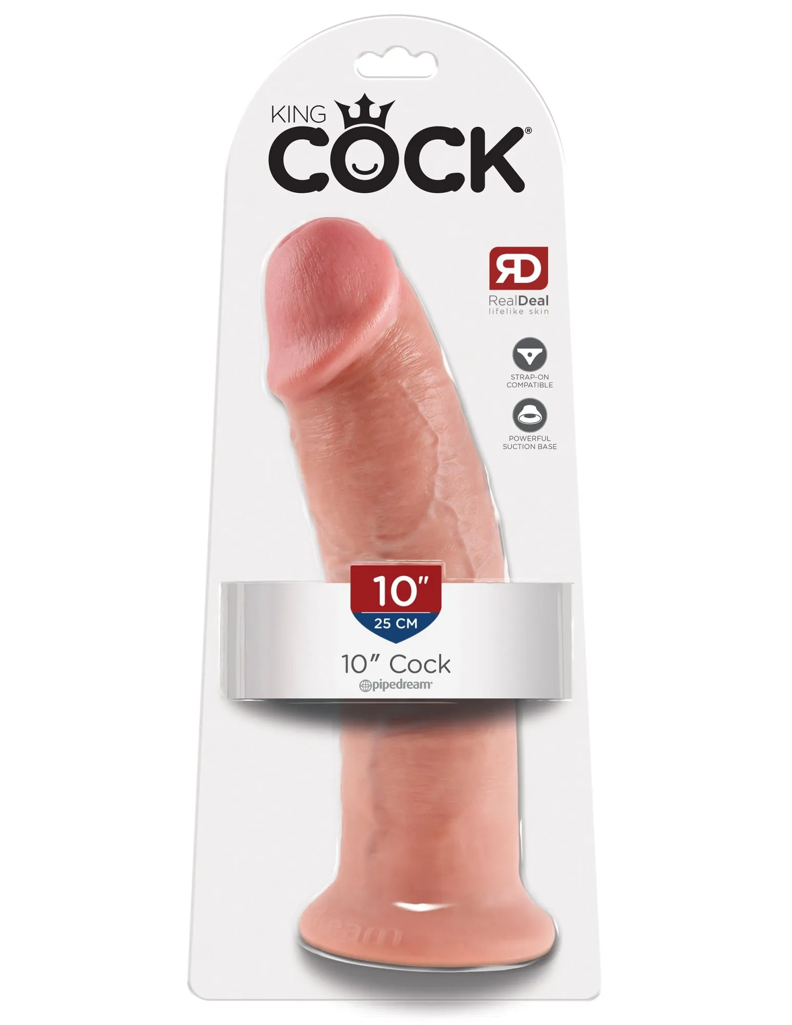 фаллоимитатор king cock 25 см cock pipedream 550521pd в Новом Уренгое