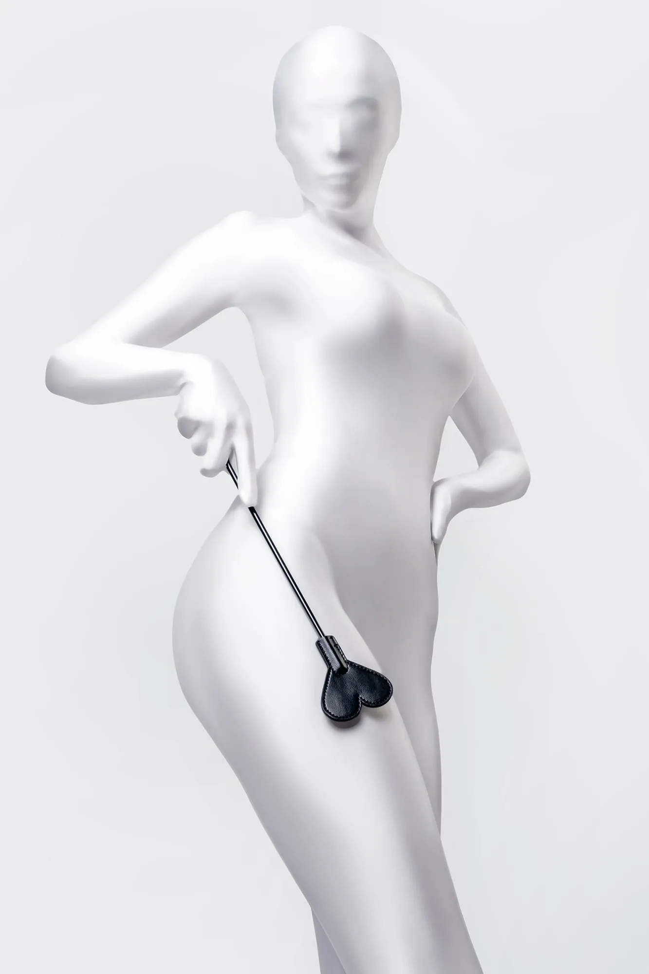 стек anonymo #0008, pu кожа, черный, 35 см в Новом Уренгое