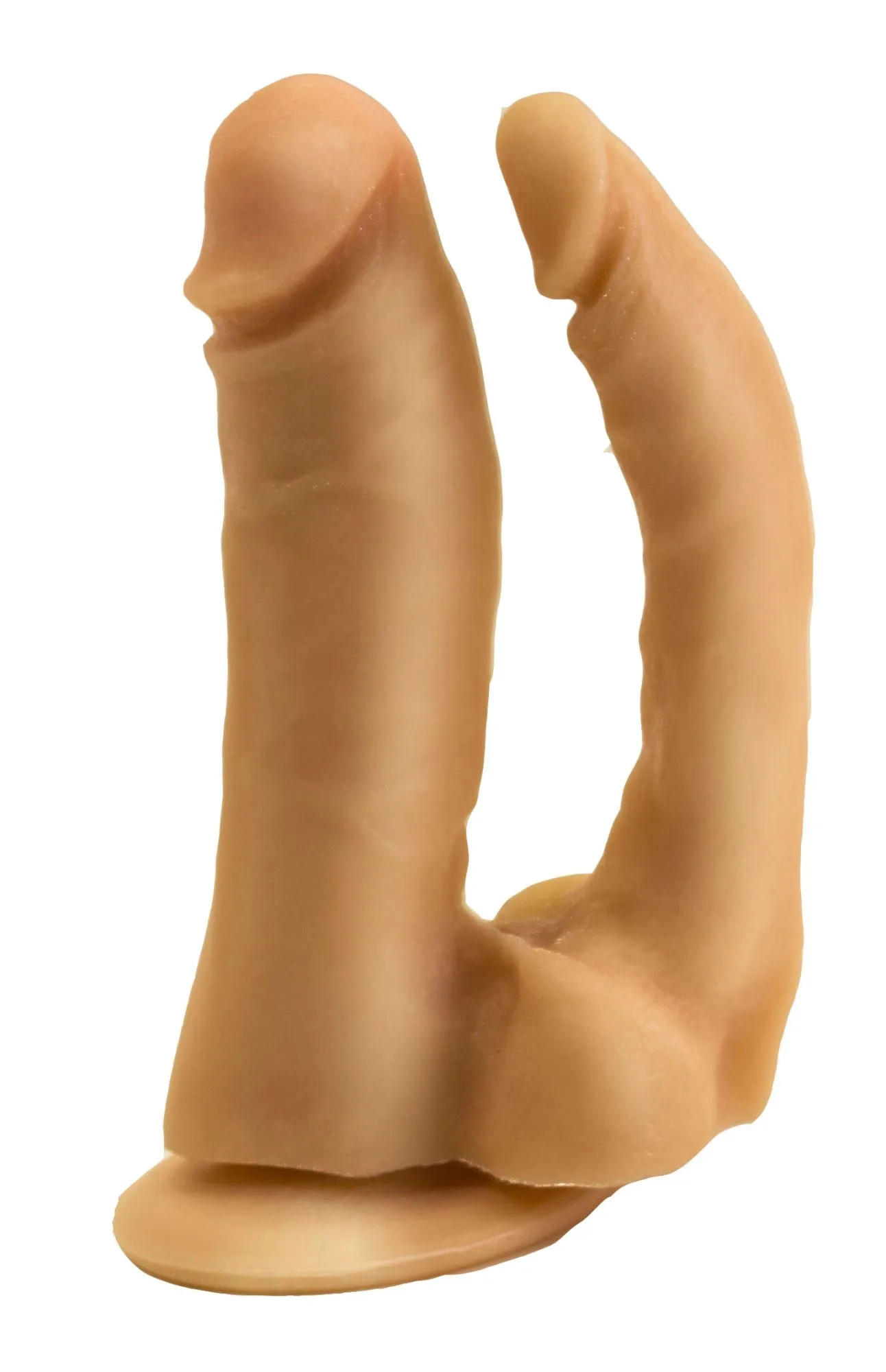 фаллоимитатор на присоске гелевый двойной 101900ru в Новом Уренгое