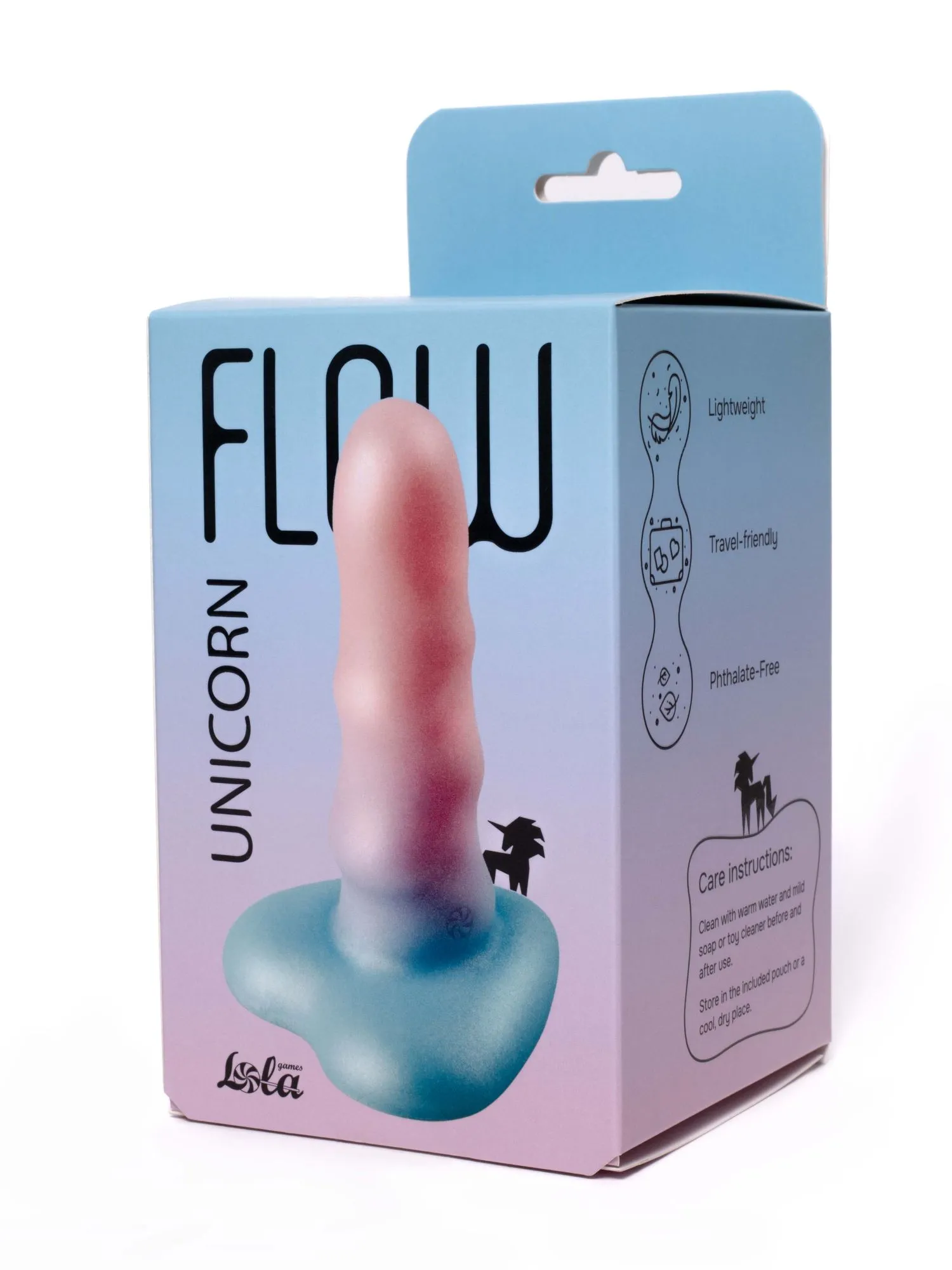 нереалистичный дилдо unicorn mini light 2047-02lola в Новом Уренгое