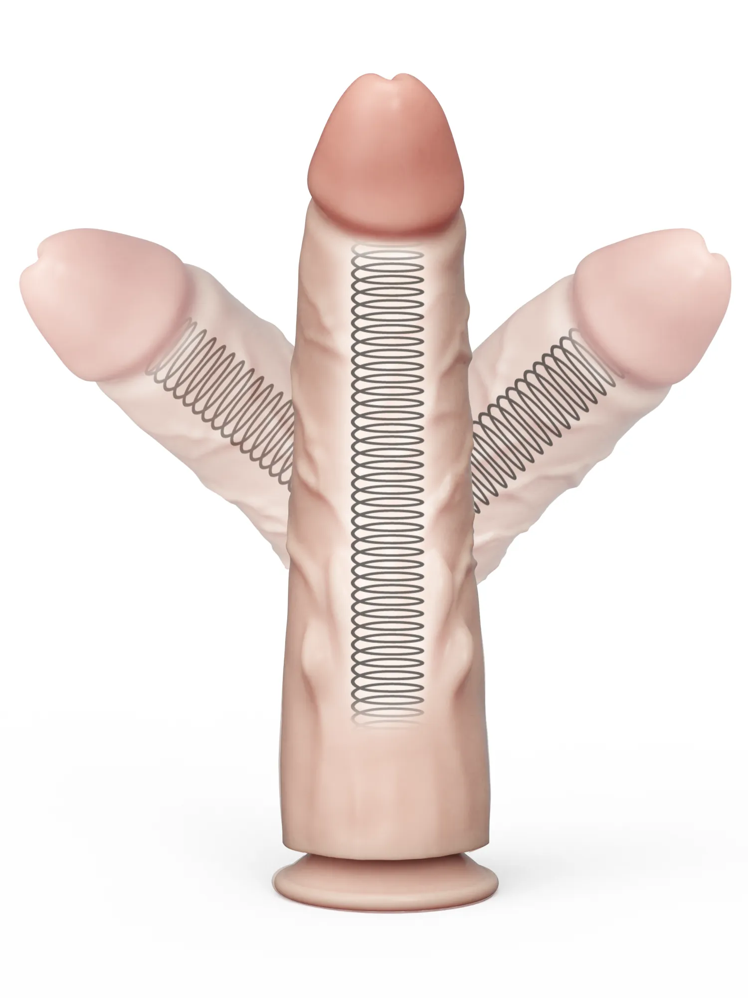 гибкий фаллоимитатор lovetoy с подвижной кожей в ламинате 882600ru в Новом Уренгое