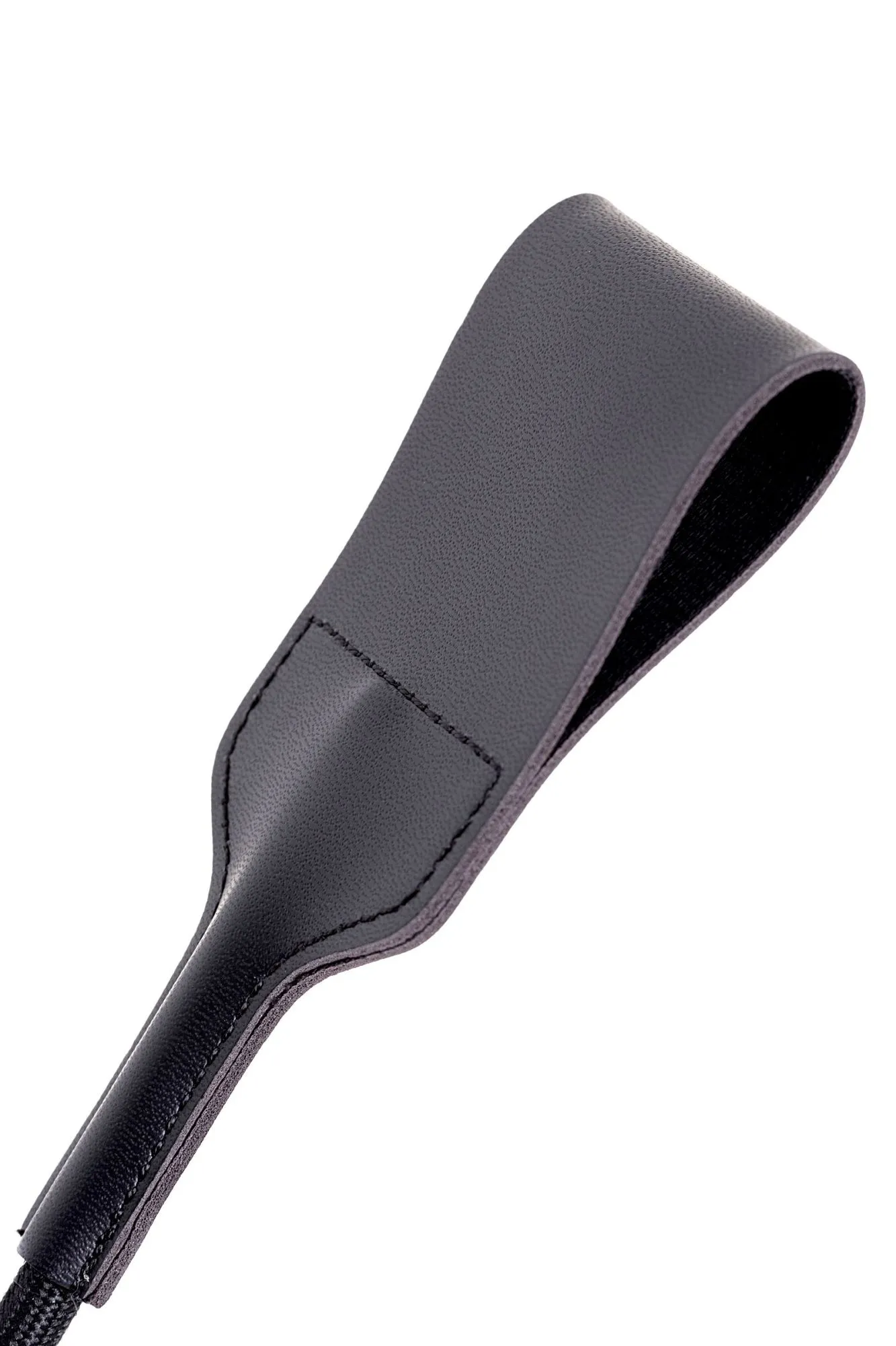 стек toyfa theatre, кожаный, черный, 44 см в Новом Уренгое