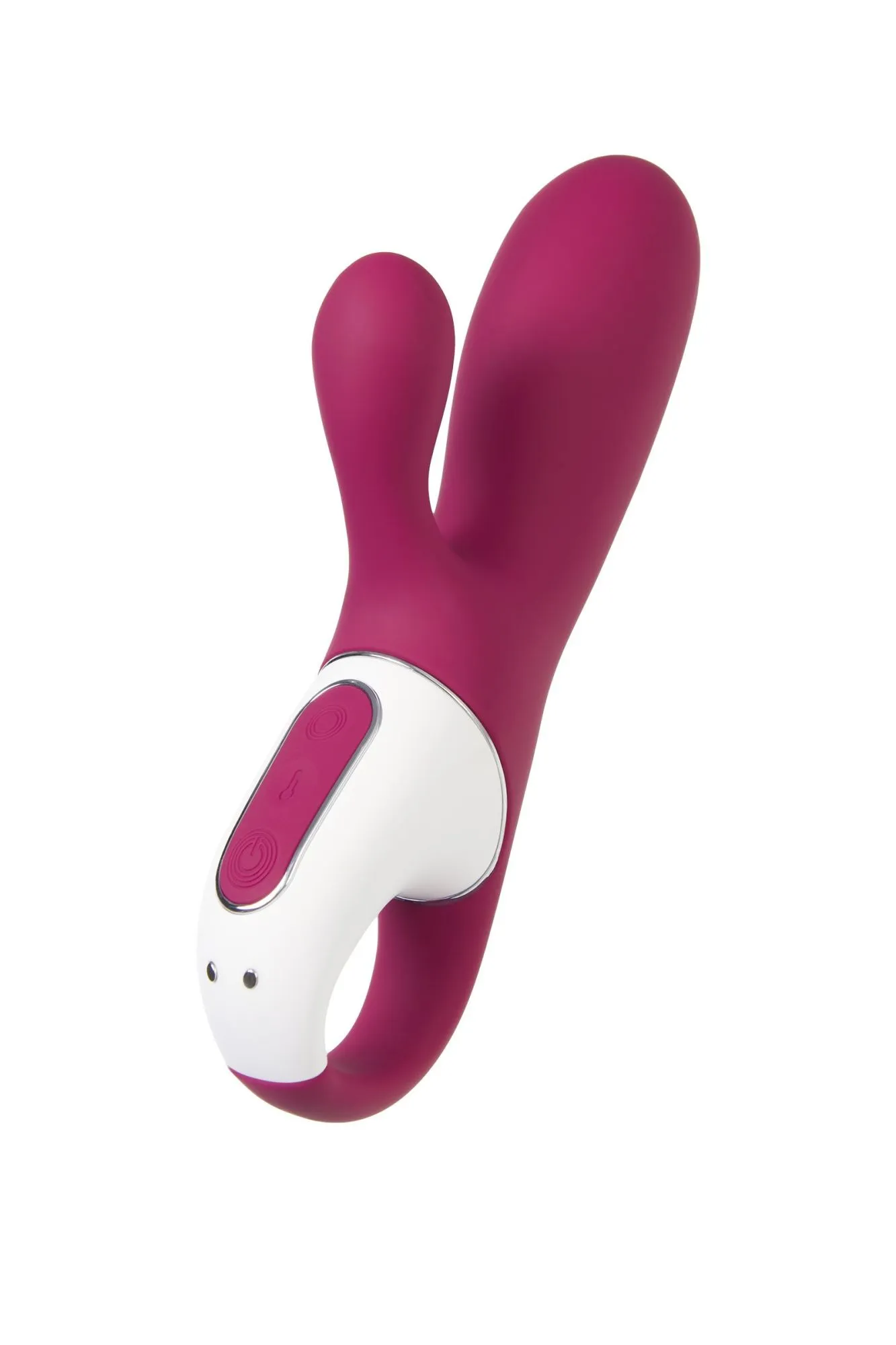 вибратор satisfyer hot bunny с клиторальным стимулятором, красный в Новом Уренгое