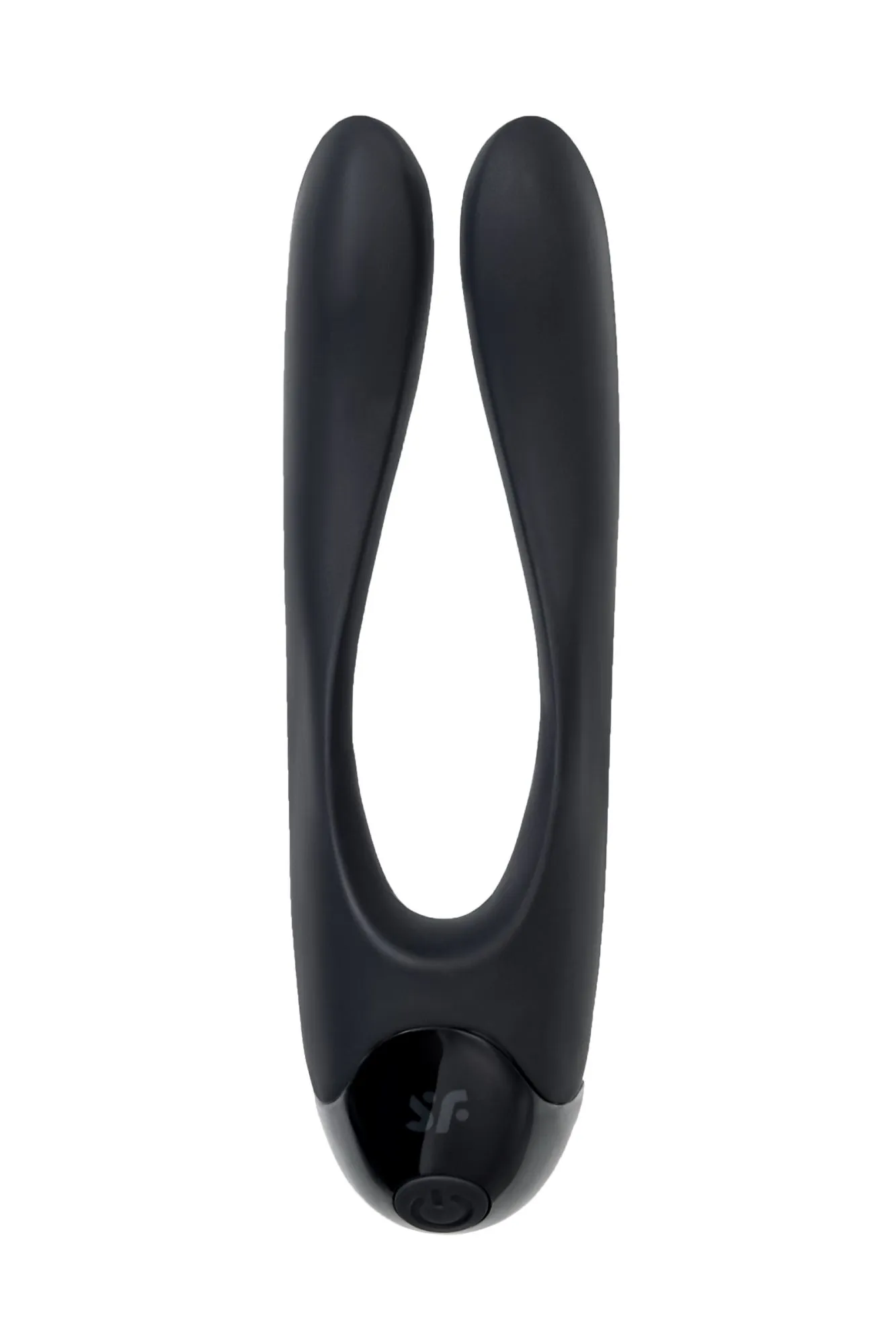 многофункциональный стимулятор для пар satisfyer partner candy cane, силикон, чёрный в Новом Уренгое