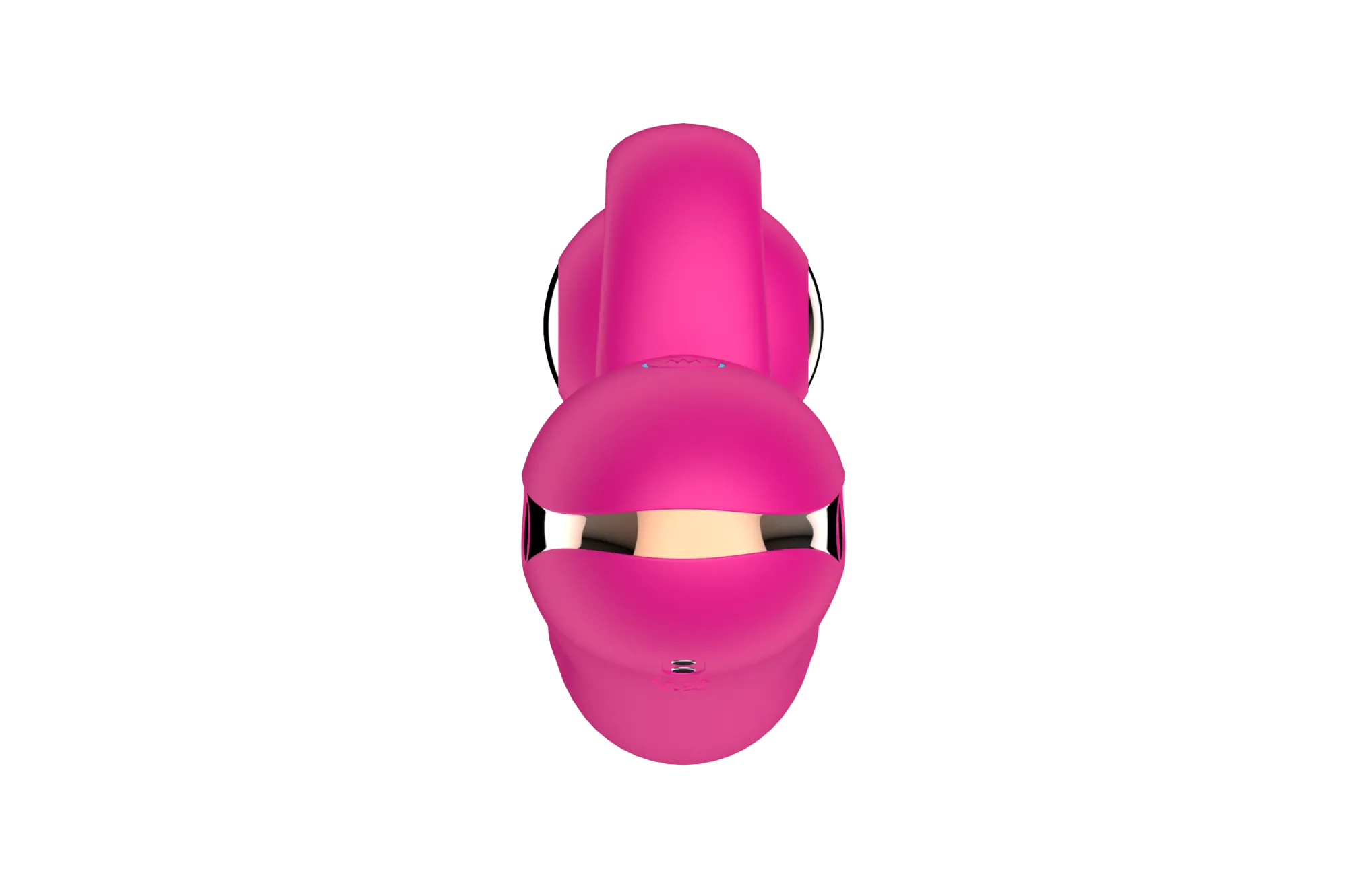 силиконовый вибратор-кролик с функцией вращения sw3052-hot-pink в Новом Уренгое