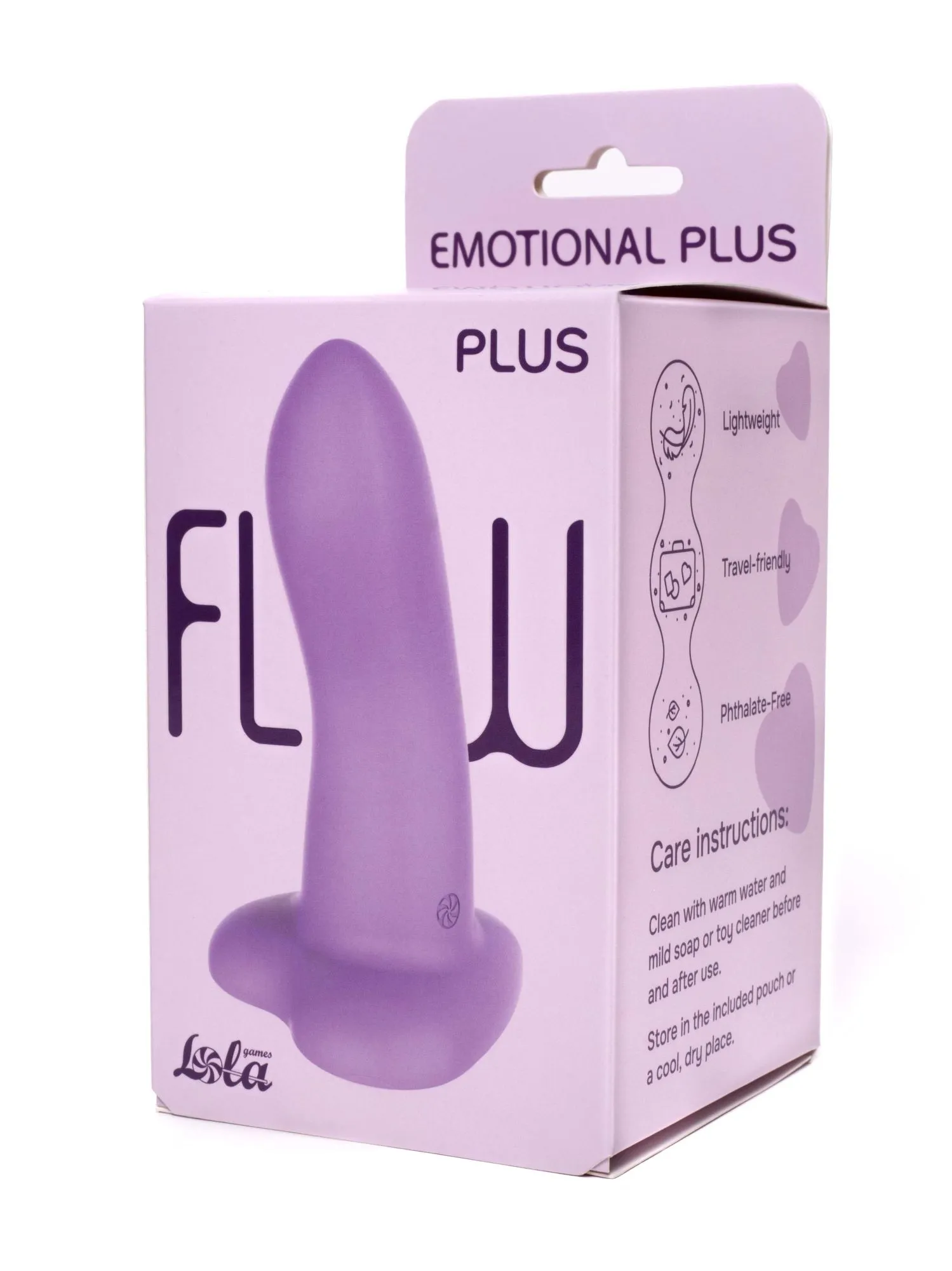 нереалистичный дилдо emotional plus purple 2044-01lola в Новом Уренгое