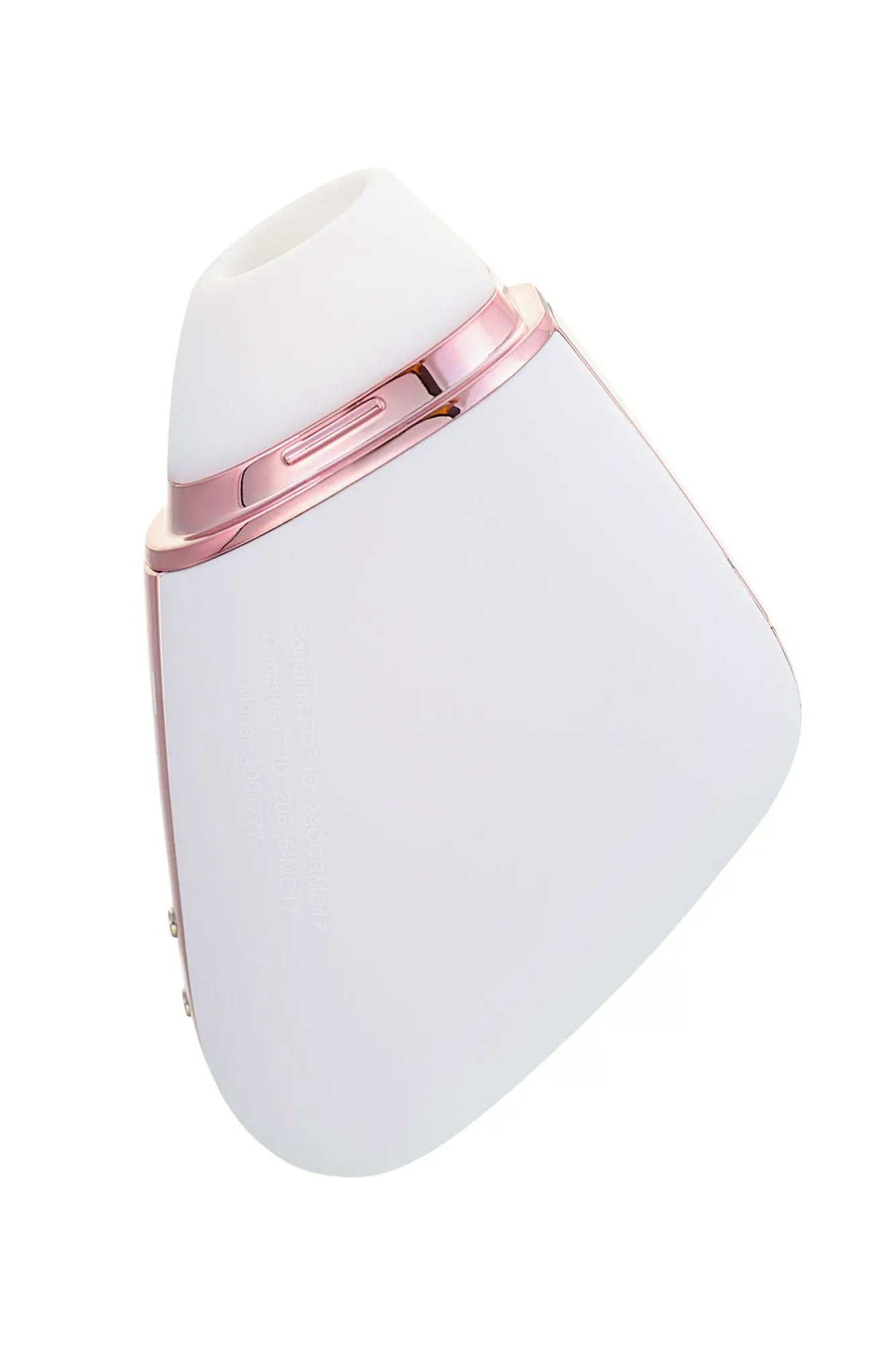 вакуум-волновой бесконтактный стимулятор клитора satisfyer love triangle, силикон, белый, 8,8 см. в Новом Уренгое