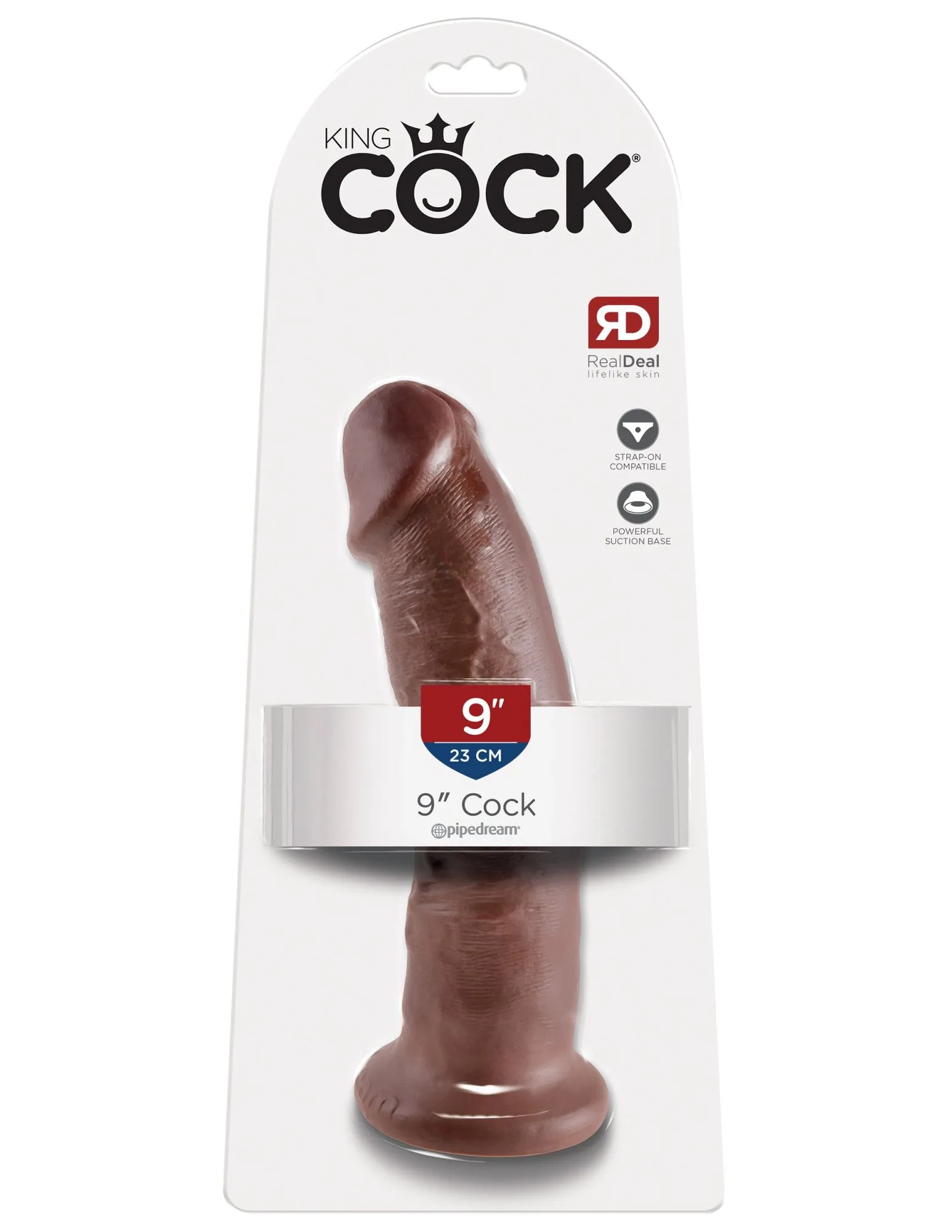 фаллоимитатор king cock 9" cock - brown pipedream 550429pd в Новом Уренгое