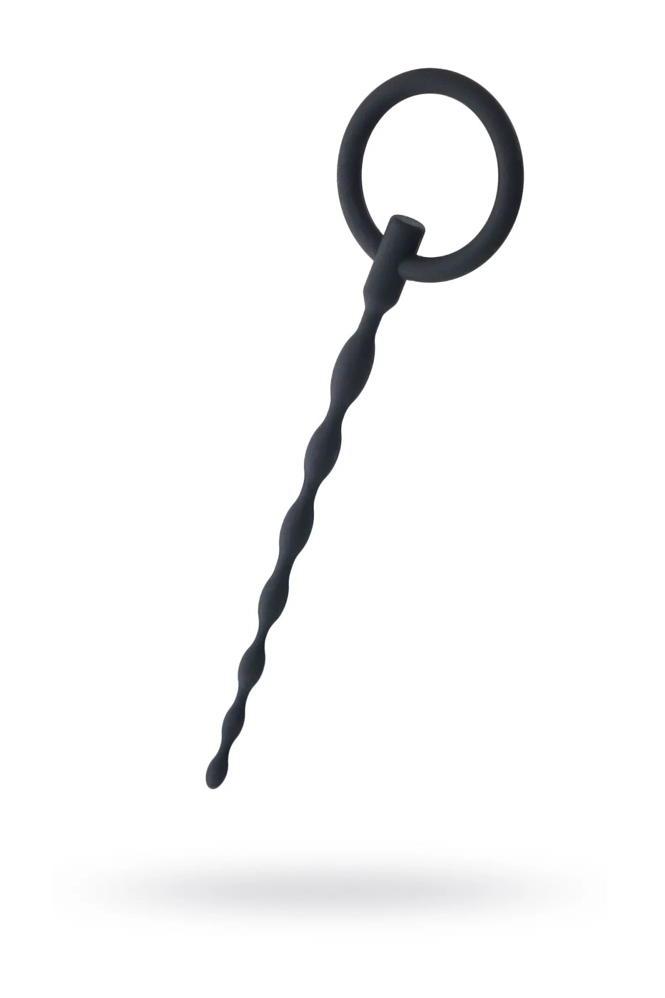 уретральный плаг black & red by toyfa, силикон, чёрный, 16 см в Новом Уренгое