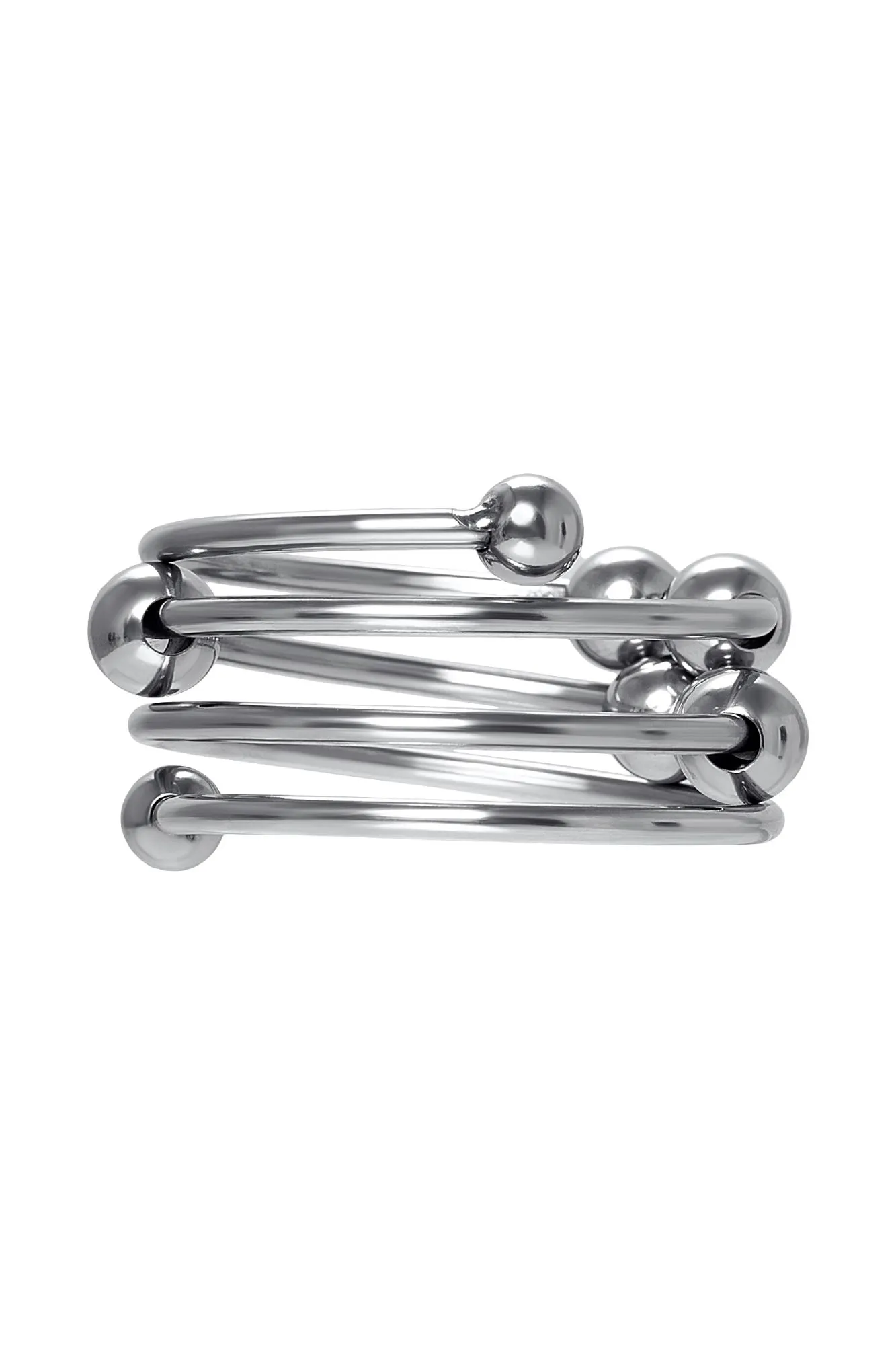 кольцо под головку пениса metal by toyfa, металл, серебристое, ø 4см в Новом Уренгое