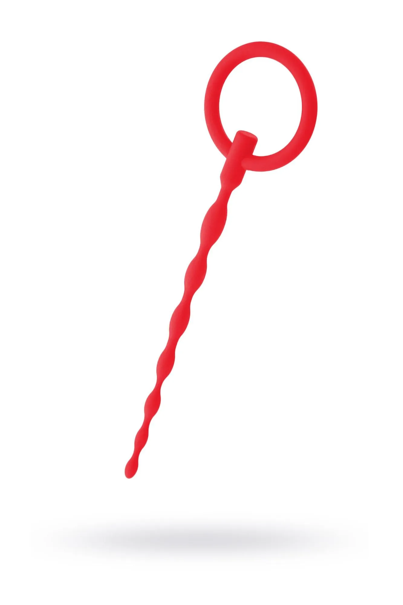 уретральный плаг black&red by toyfa, силикон, красный, 16 см в Новом Уренгое