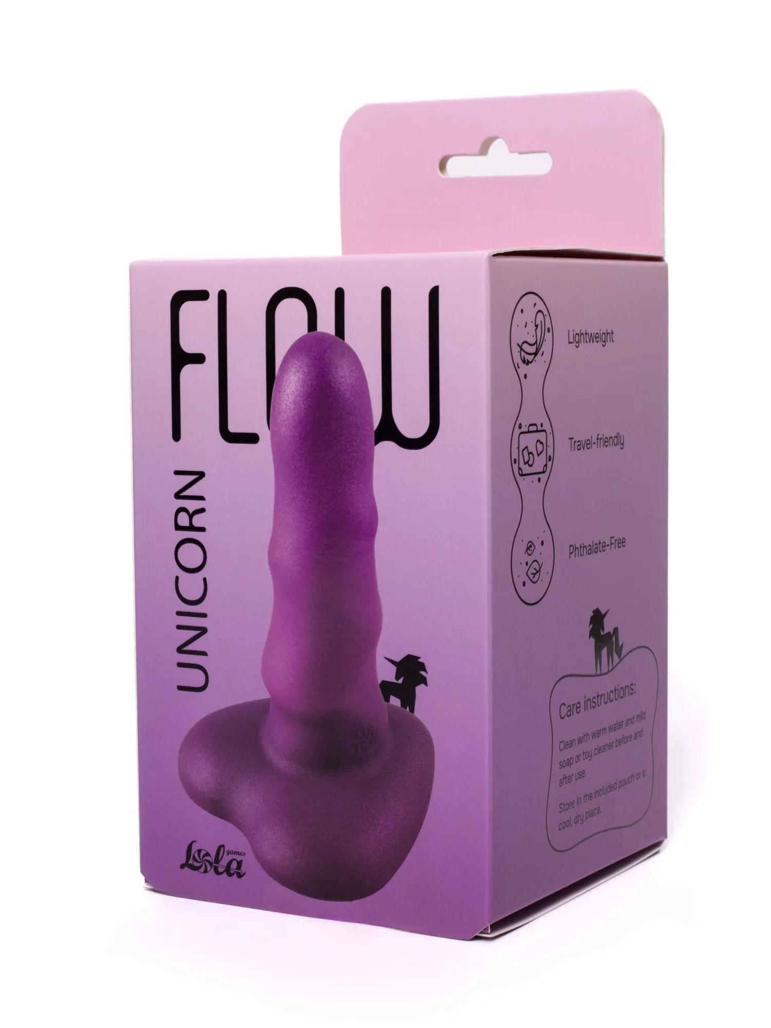 нереалистичный дилдо unicorn mini purple 2047-04lola в Новом Уренгое