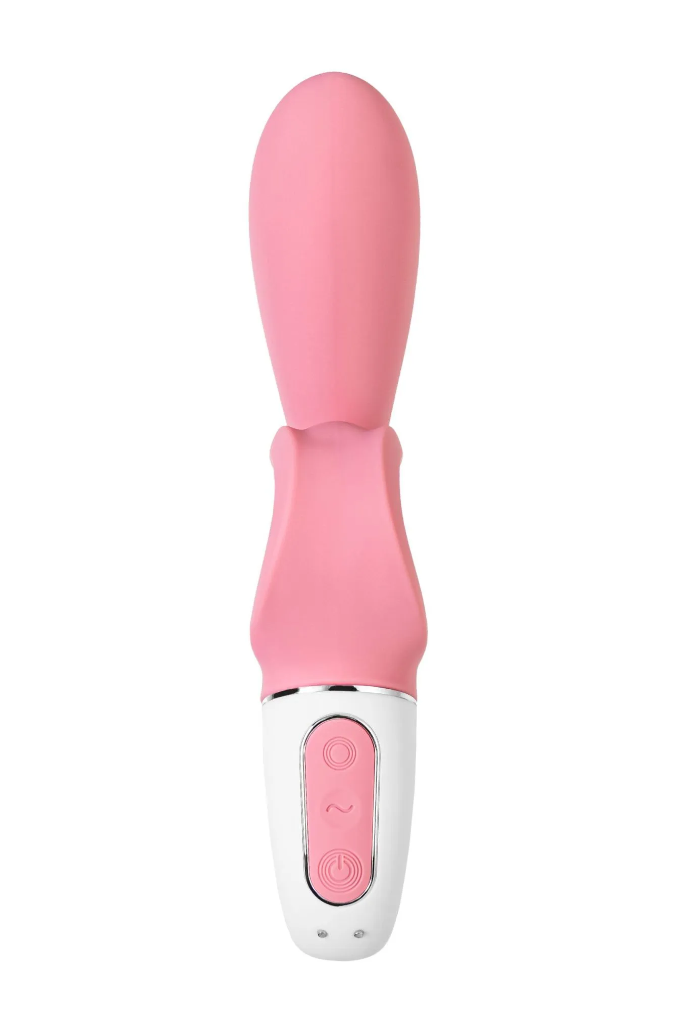 нереалистичный вибратор satisfyer hug me, силикон, розовый в Новом Уренгое