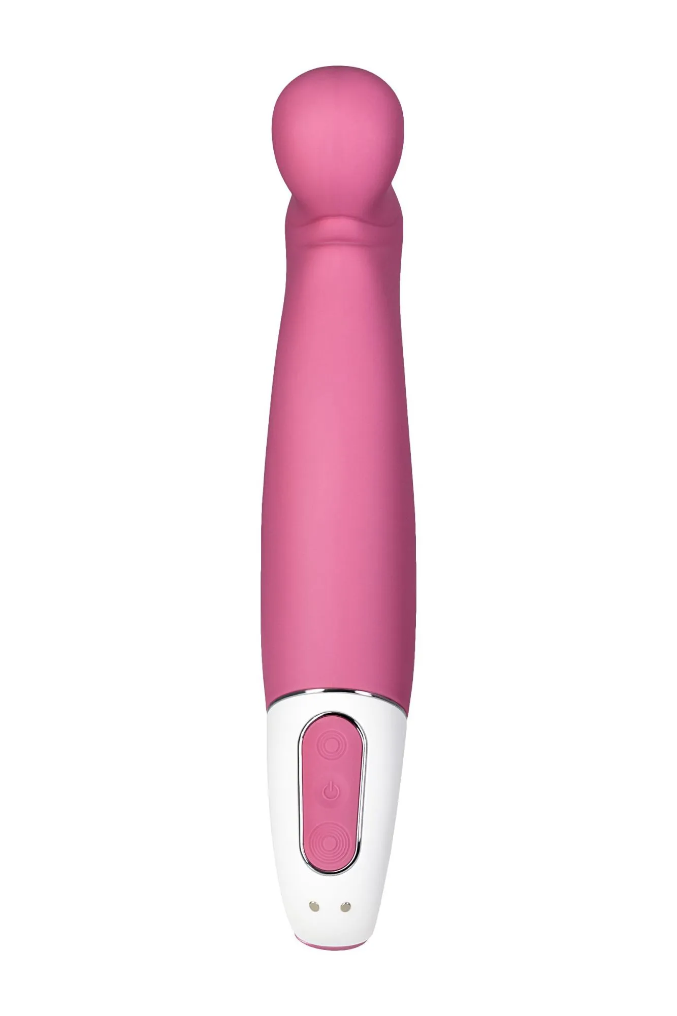 нереалистичный вибратор satisfyer vibes petting hippo, силикон, красный, 22,9 см. в Новом Уренгое