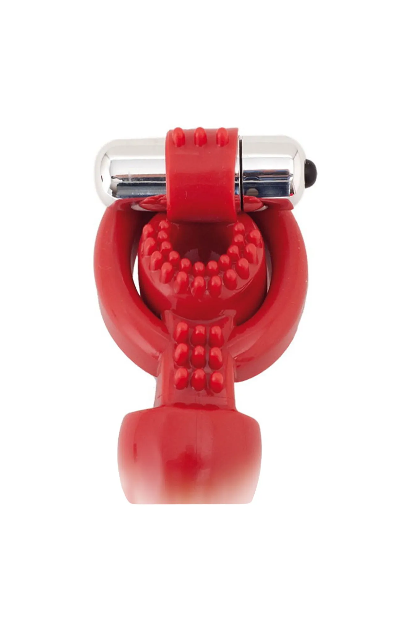 насадка на пенис black&red by toyfa с вибрацией, pvc, красный, 24 см в Новом Уренгое