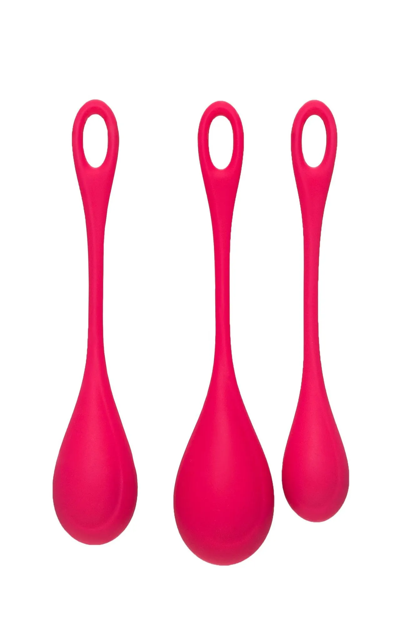 набор вагинальных шариков satisfyer yoni, силикон, красный, ø 2 см. в Новом Уренгое