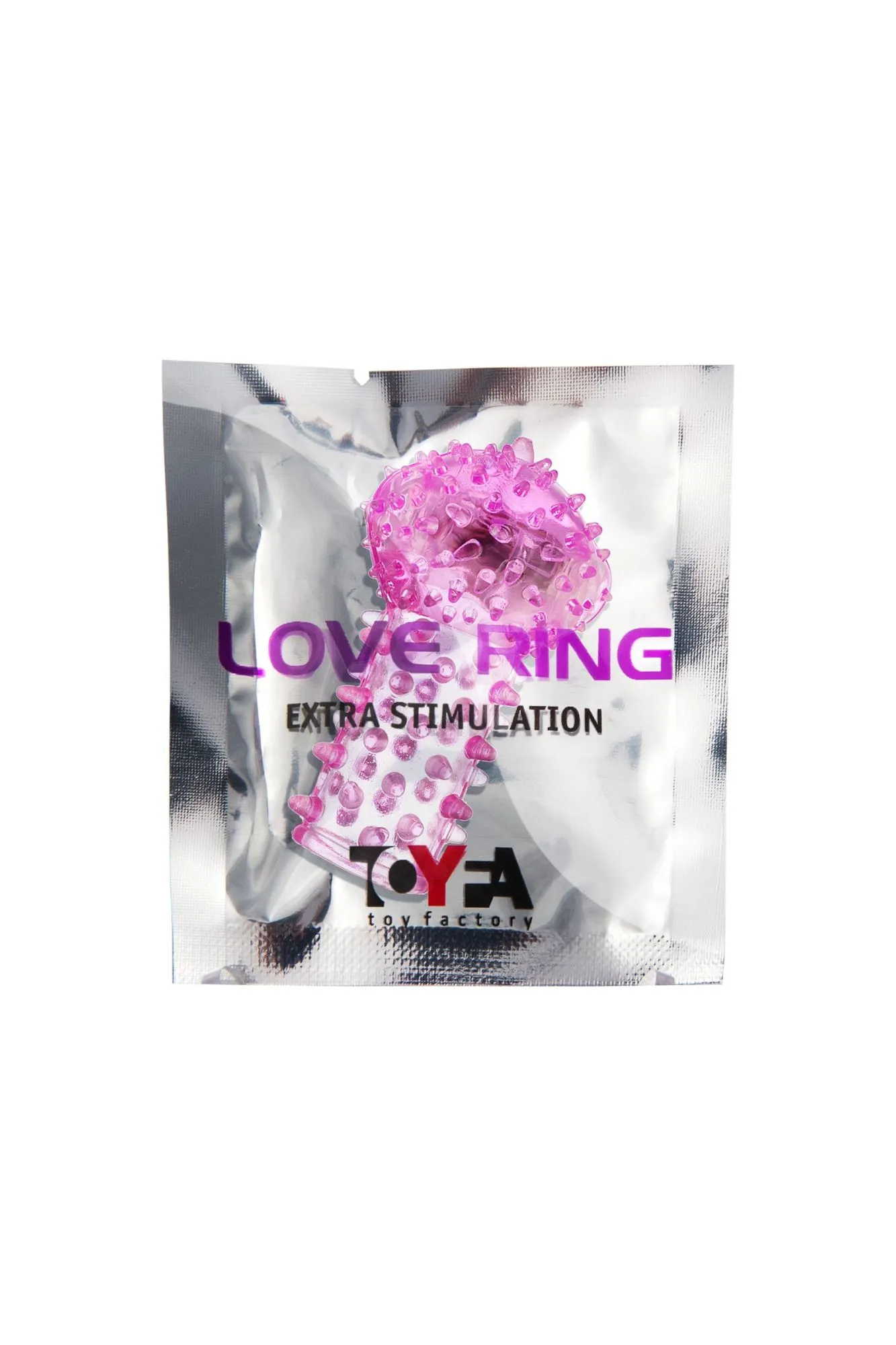 вибронасадка на палец toyfa basic, tpe, розовый, 6,5 см в Новом Уренгое