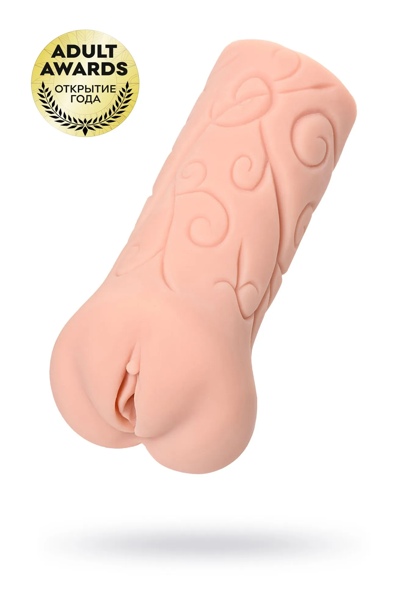 мастурбатор реалистичный kokos tattoo с двойным слоем, tpr, телесный, 18 см в Новом Уренгое