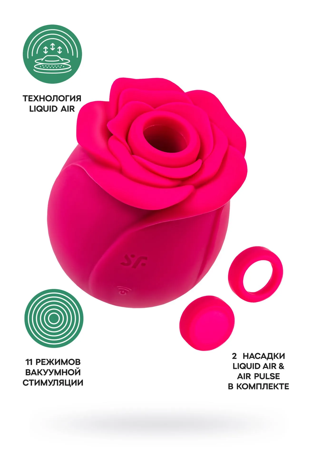 вакуум-волновой стимулятор клитора satisfyer pro 2 classic blossom, силикон, бордовый в Новом Уренгое