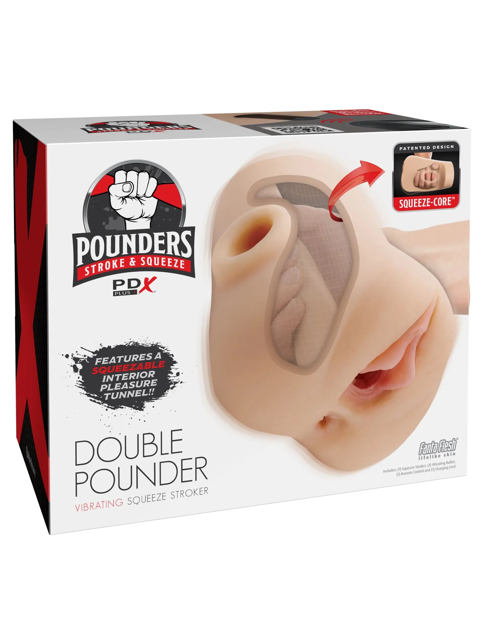 мастурбатор с вибрацией double pounder pipedream rd43421pd в Новом Уренгое
