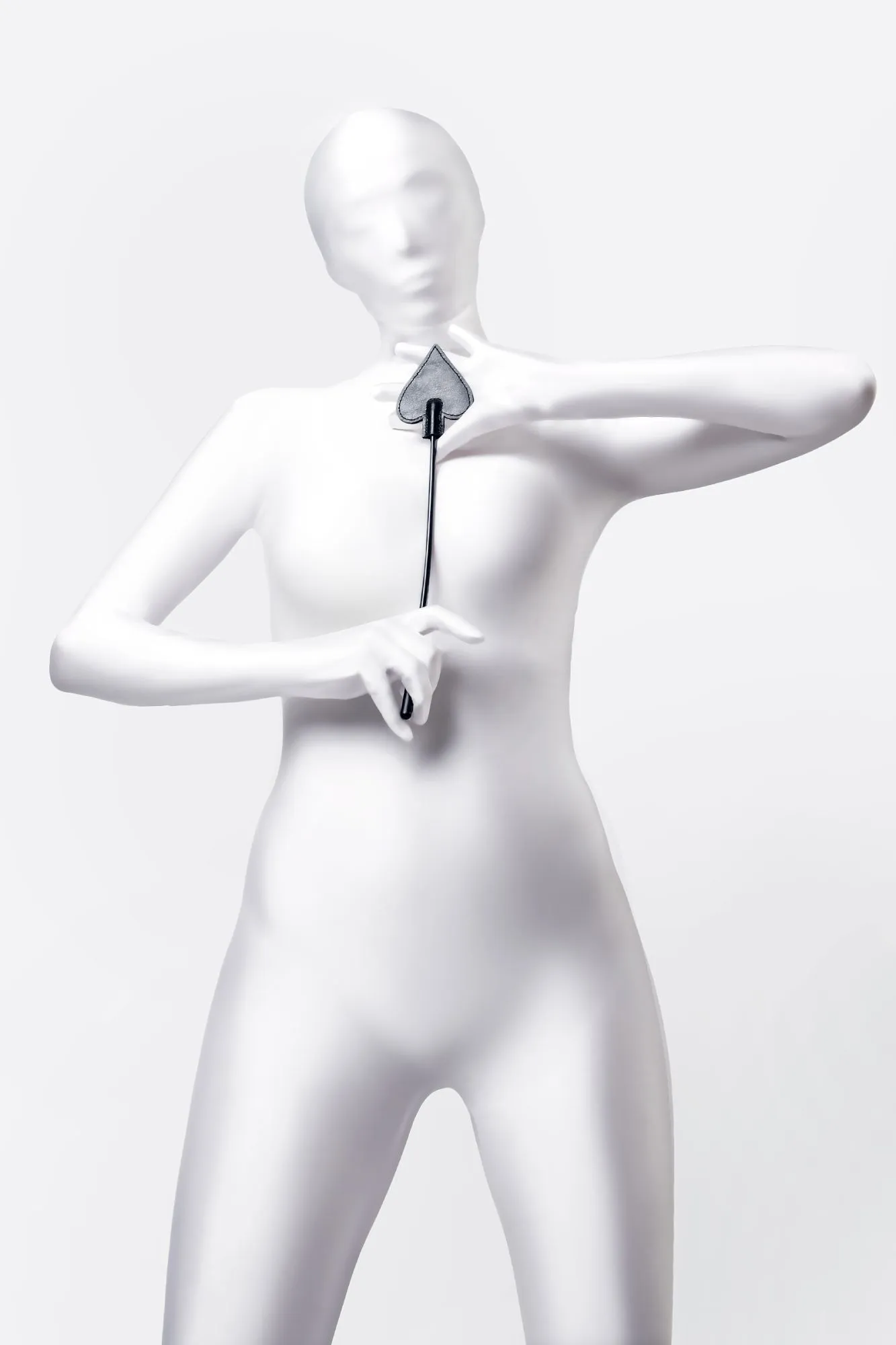 стек anonymo #0007, pu кожа, черный, 36 см в Новом Уренгое