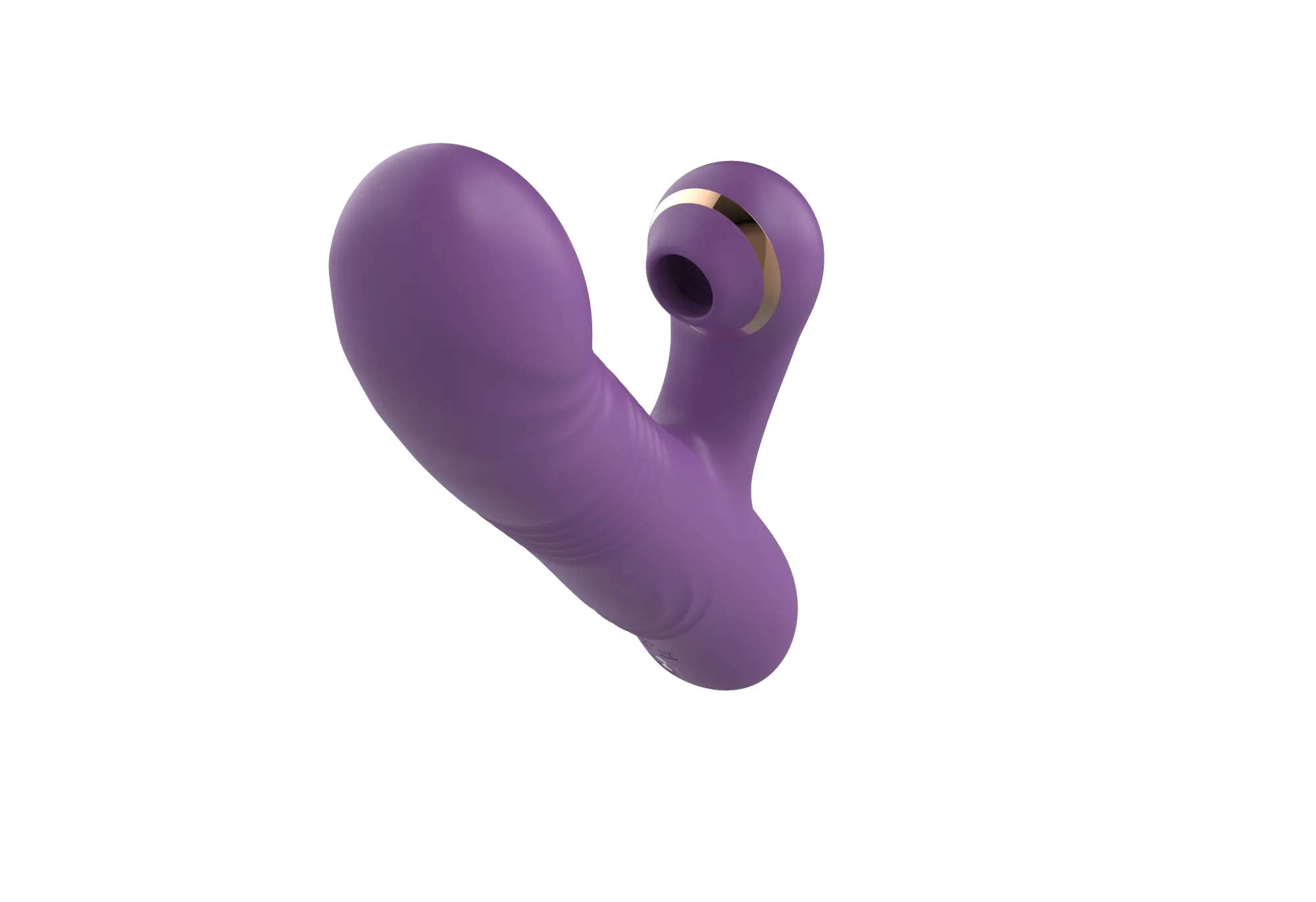 силиконовый вибратор с возвратно-поступательной стимуляцией sw24126-purple в Новом Уренгое