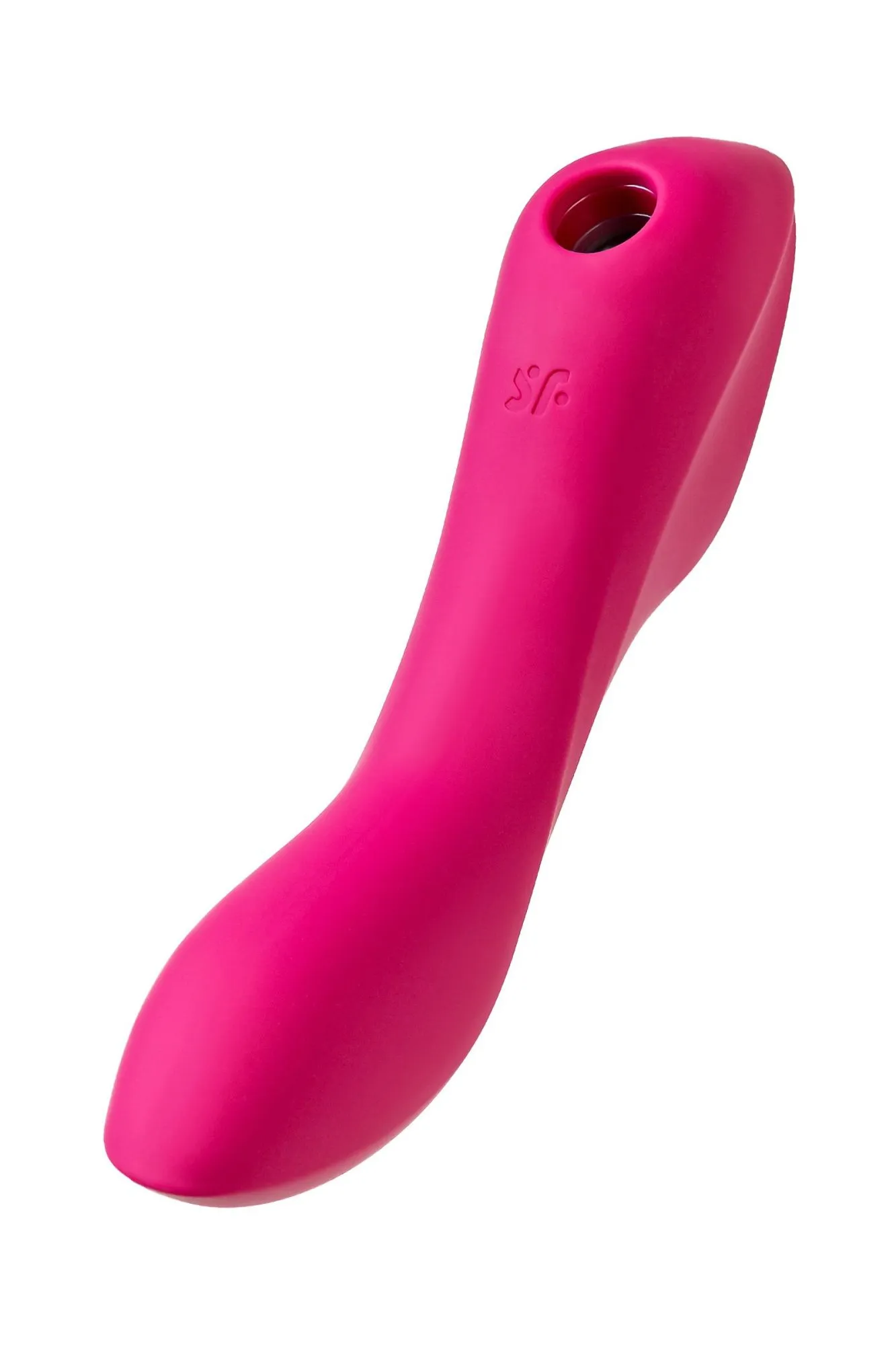 вакуум-волновой бесконтактный стимулятор клитора satisfyer curvy trinity 3, силикон, красный, 5,35см в Новом Уренгое