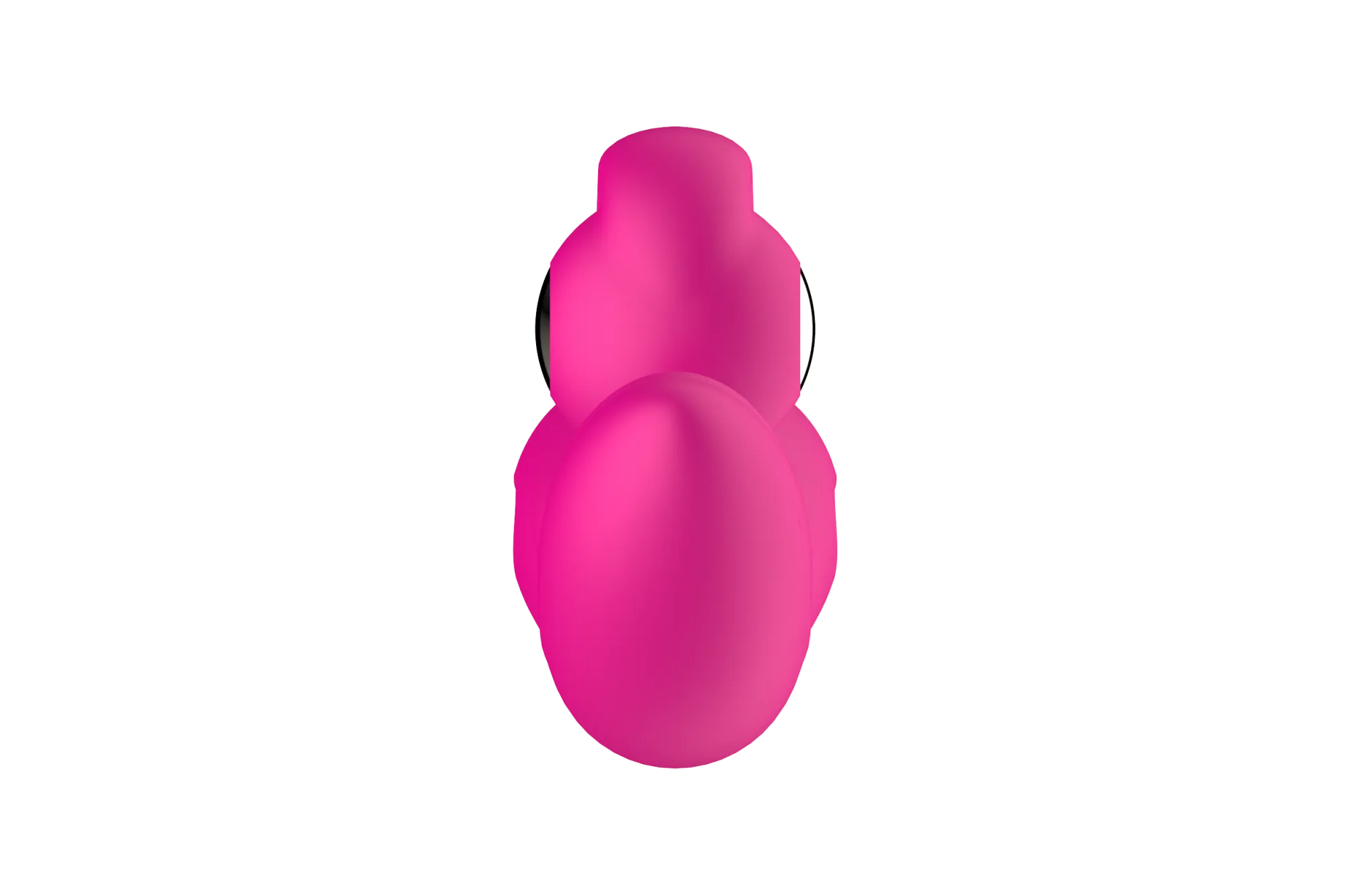 силиконовый вибратор-кролик с функцией вращения sw3052-hot-pink в Новом Уренгое