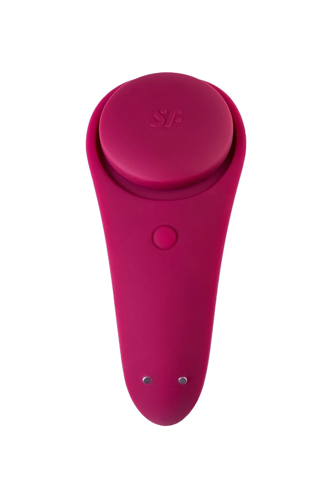 вибромассажер satisfyer sexy secret, силикон, красный, 8,5 см в Новом Уренгое