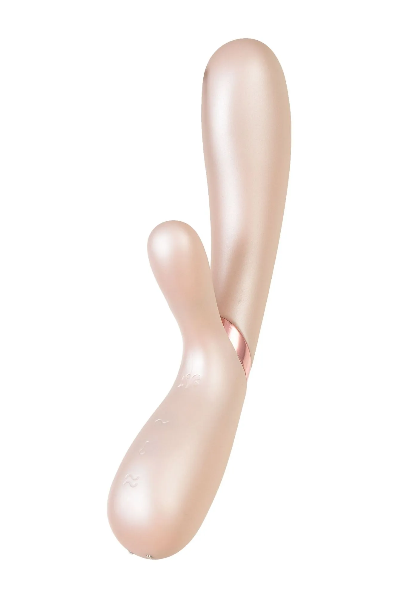 вибратор satisfyer hot lover с клиторальным стимулятором, серебряный в Новом Уренгое