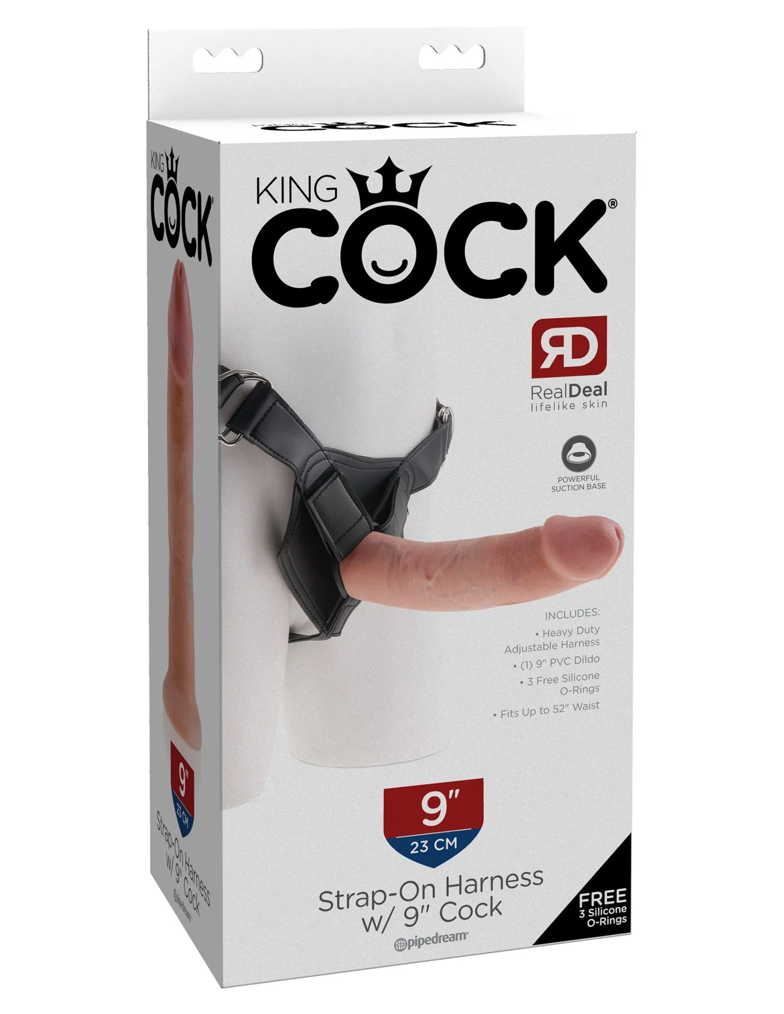 страпон strap on harness with 9" cock 562421pd в Новом Уренгое