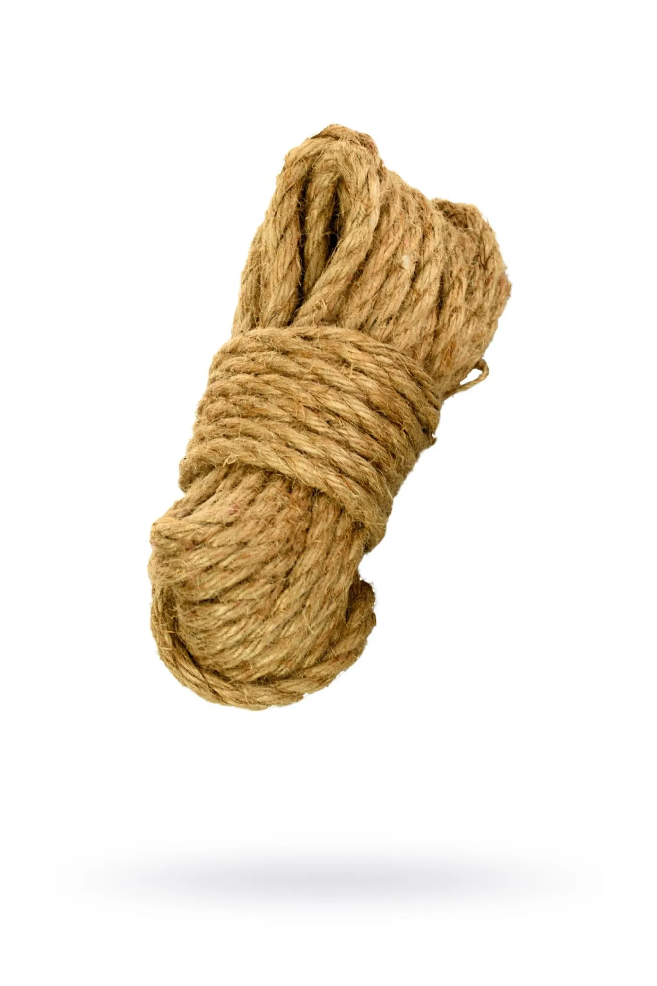 джутовая веревка toyfa theatre, бежевая, 10 м в Новом Уренгое