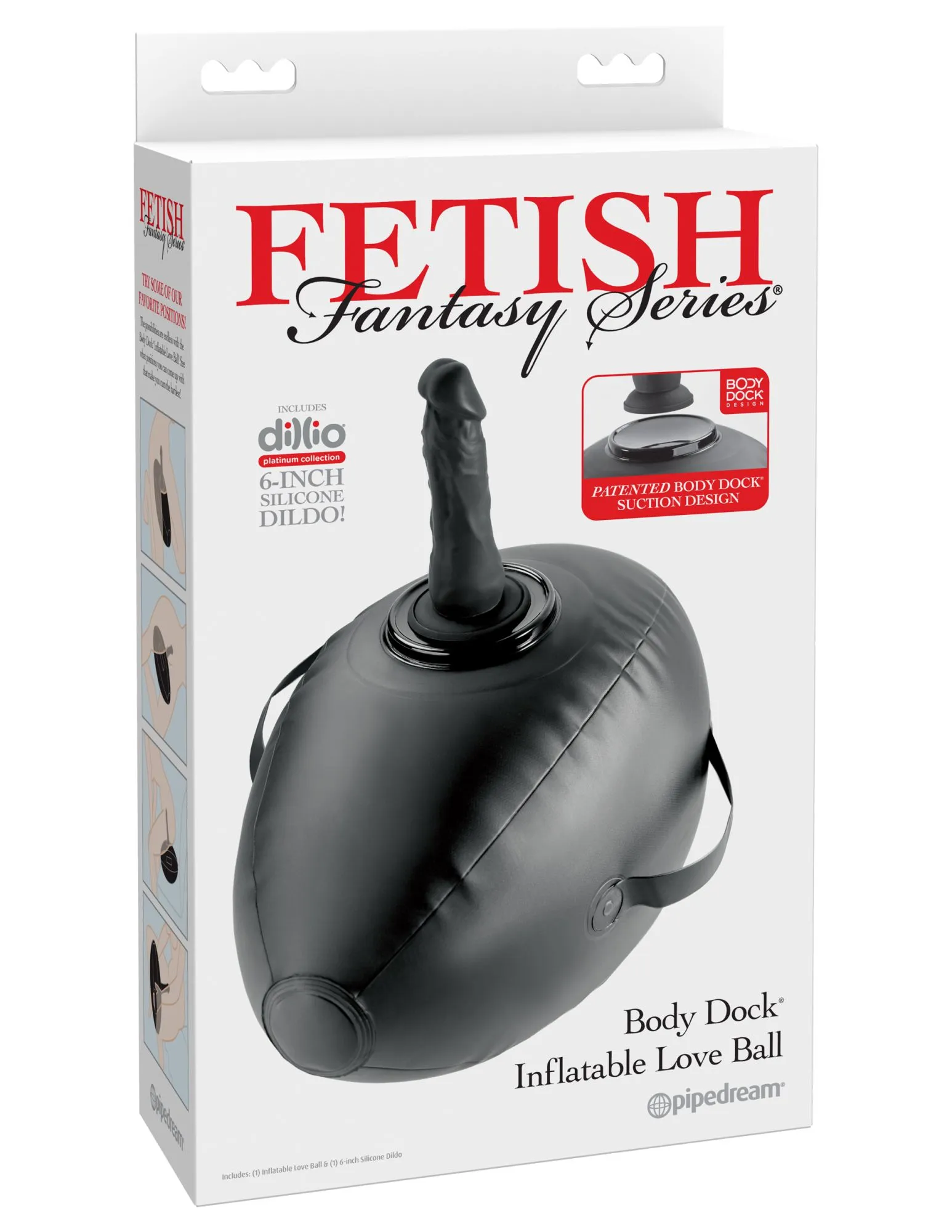 надувной мяч с дилдо body dock inflatable love ball 447223pd в Новом Уренгое