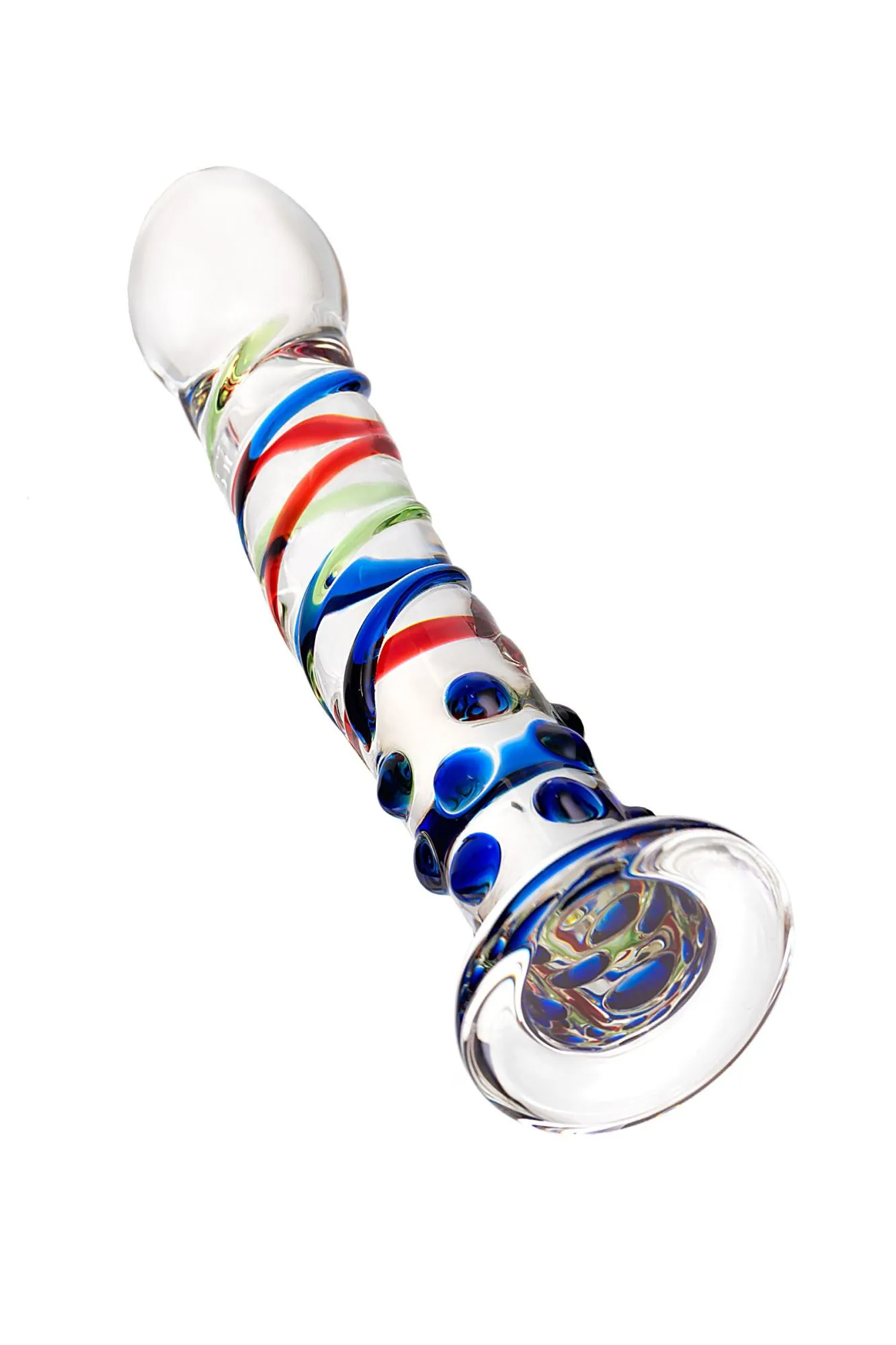 нереалистичный фаллоимитатор sexus glass, стекло, прозрачный, 18 см в Новом Уренгое