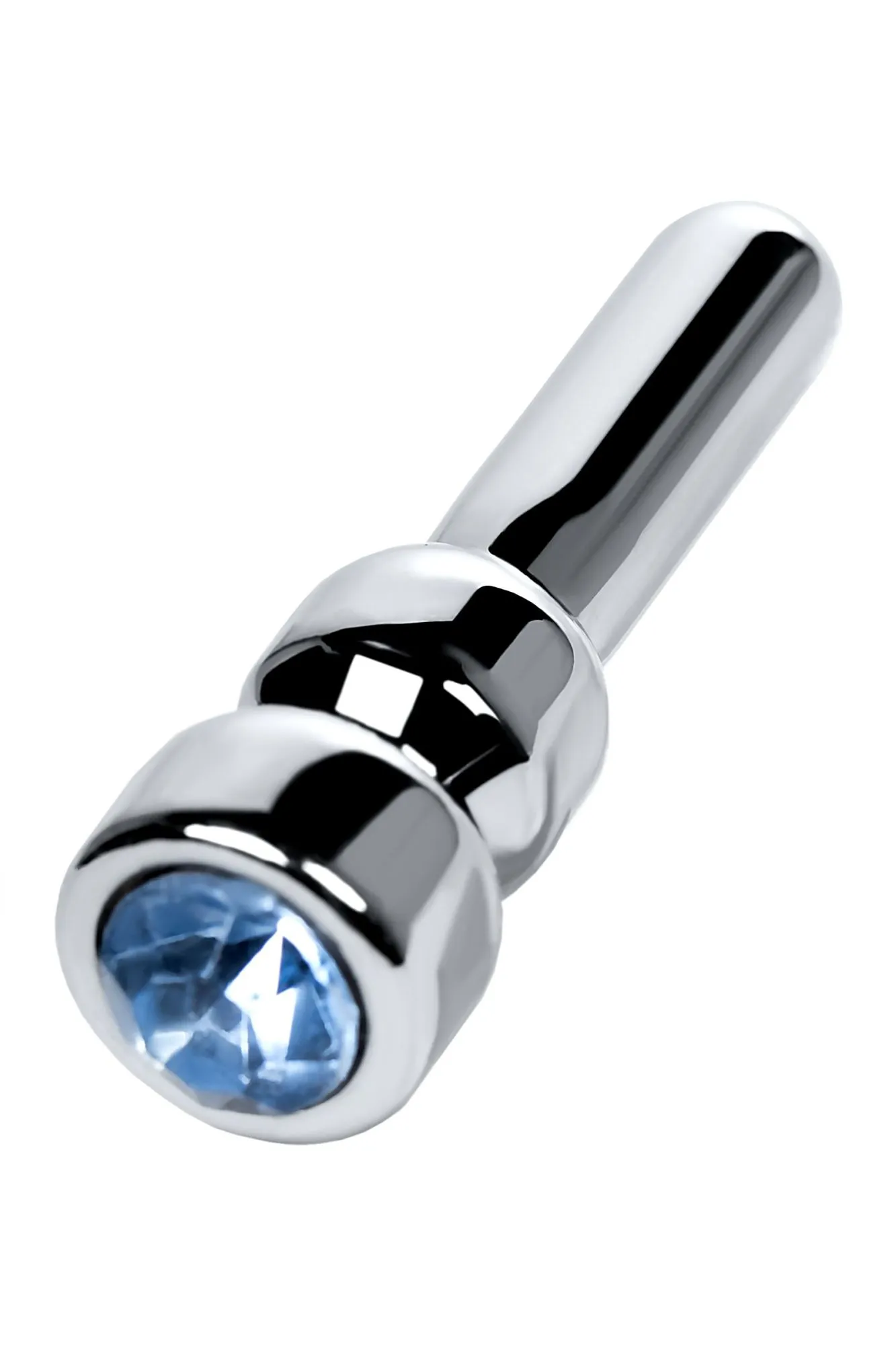 уретральный плаг со стразом малый, toyfa metal, серебряный в Новом Уренгое