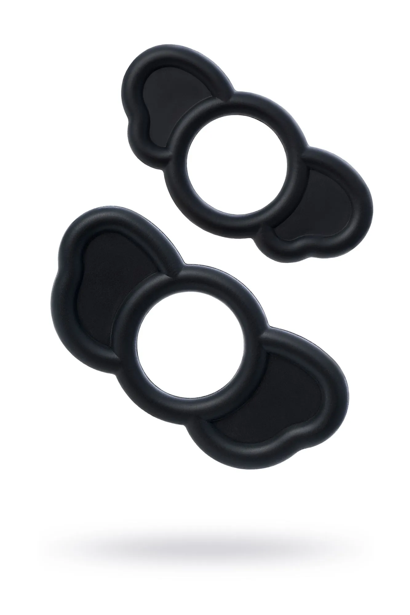 набор эрекционных колец sexus men elephant rings, силикон, чёрный в Новом Уренгое