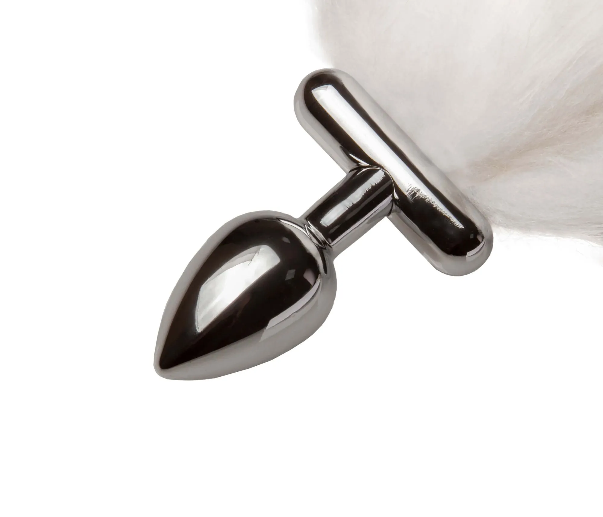 led пробка c длинным хвостом металлическая, белая в Новом Уренгое