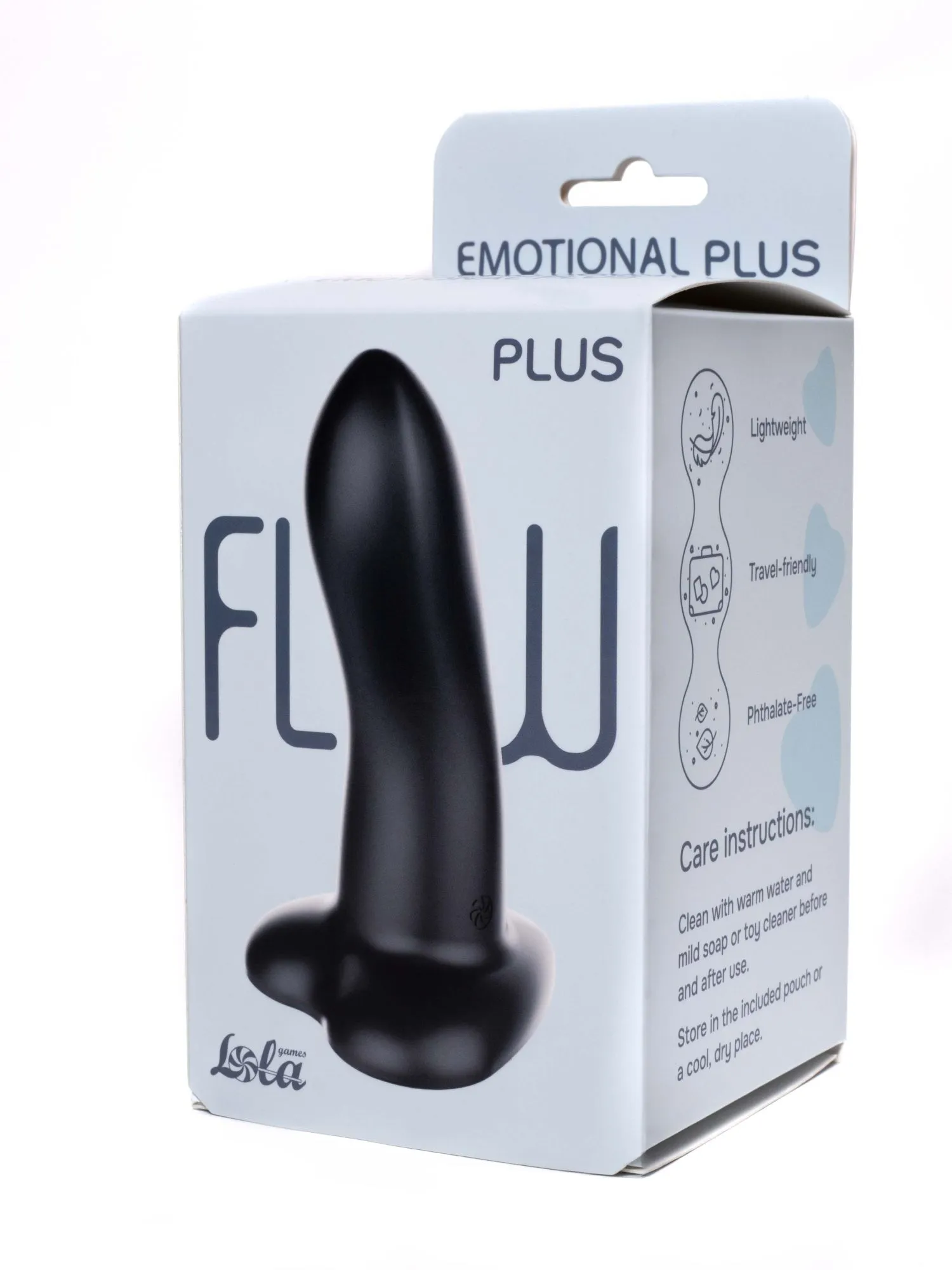 нереалистичный дилдо emotional plus black 2044-04lola в Новом Уренгое