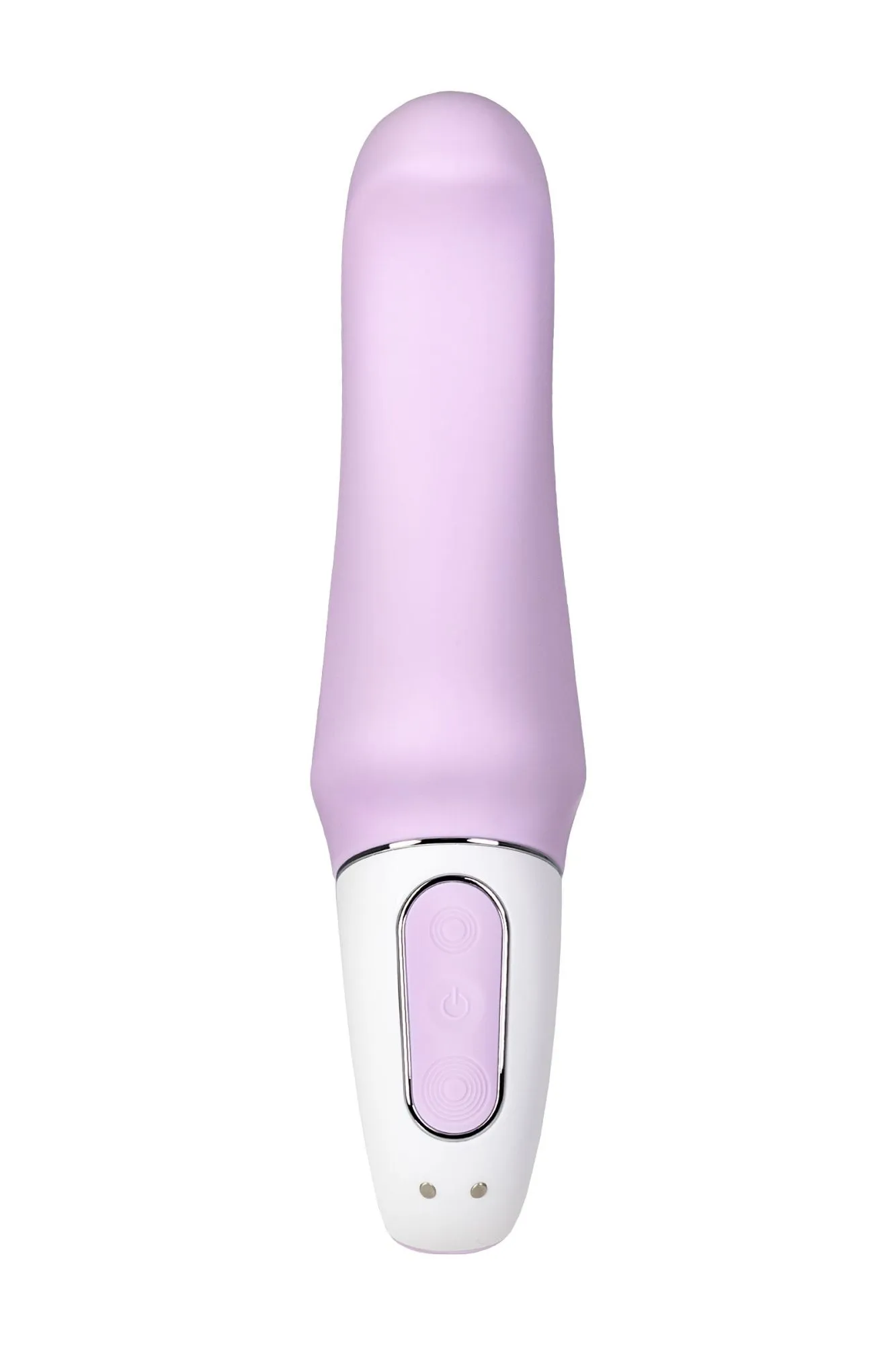 нереалистичный вибратор satisfyer vibes charming smile, силикон, фиолетовый, 18,7 см. в Новом Уренгое