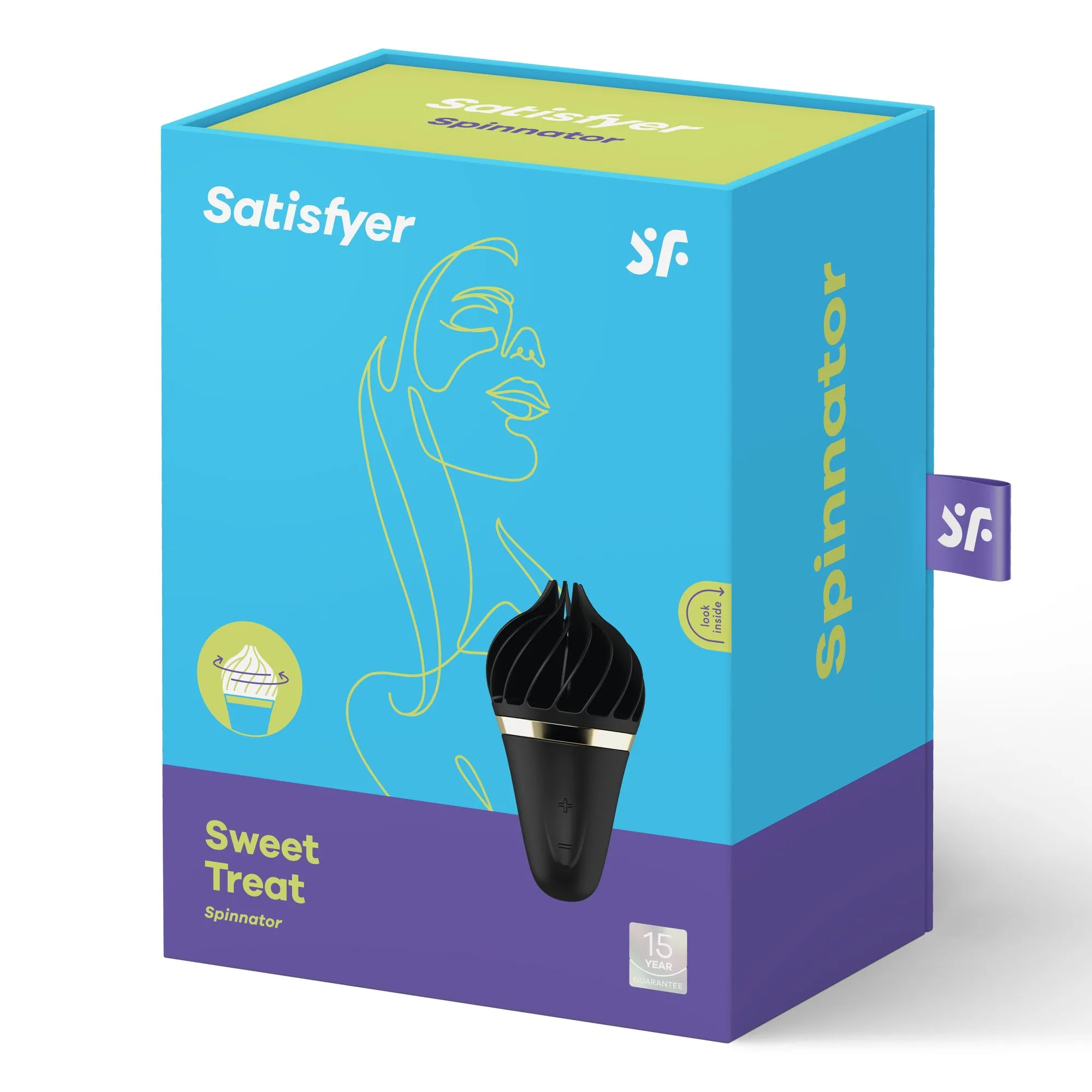 вибростимулятор satisfyer sweet treat black 000893sa в Новом Уренгое