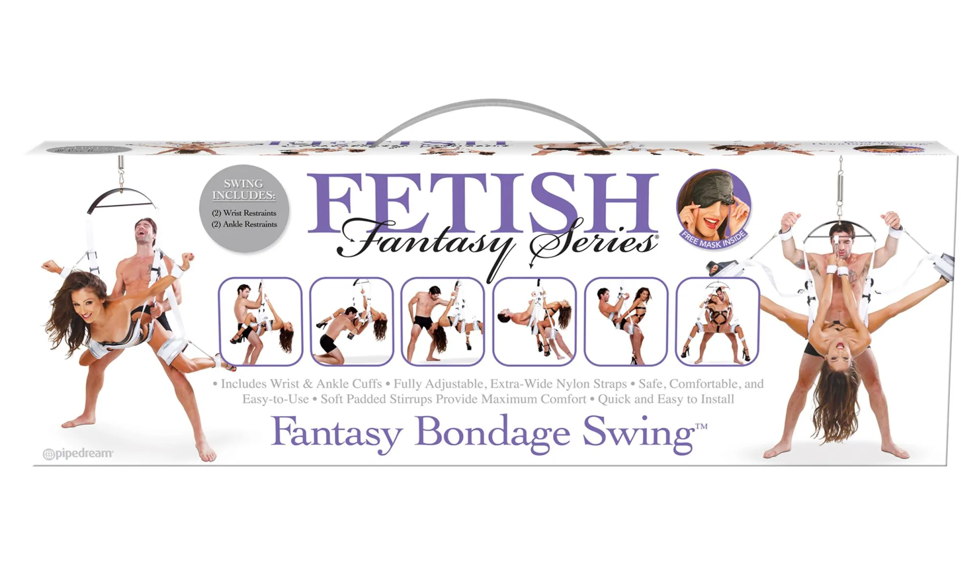 секс-качели ff fantasy bondage swing - white 212519pd в Новом Уренгое